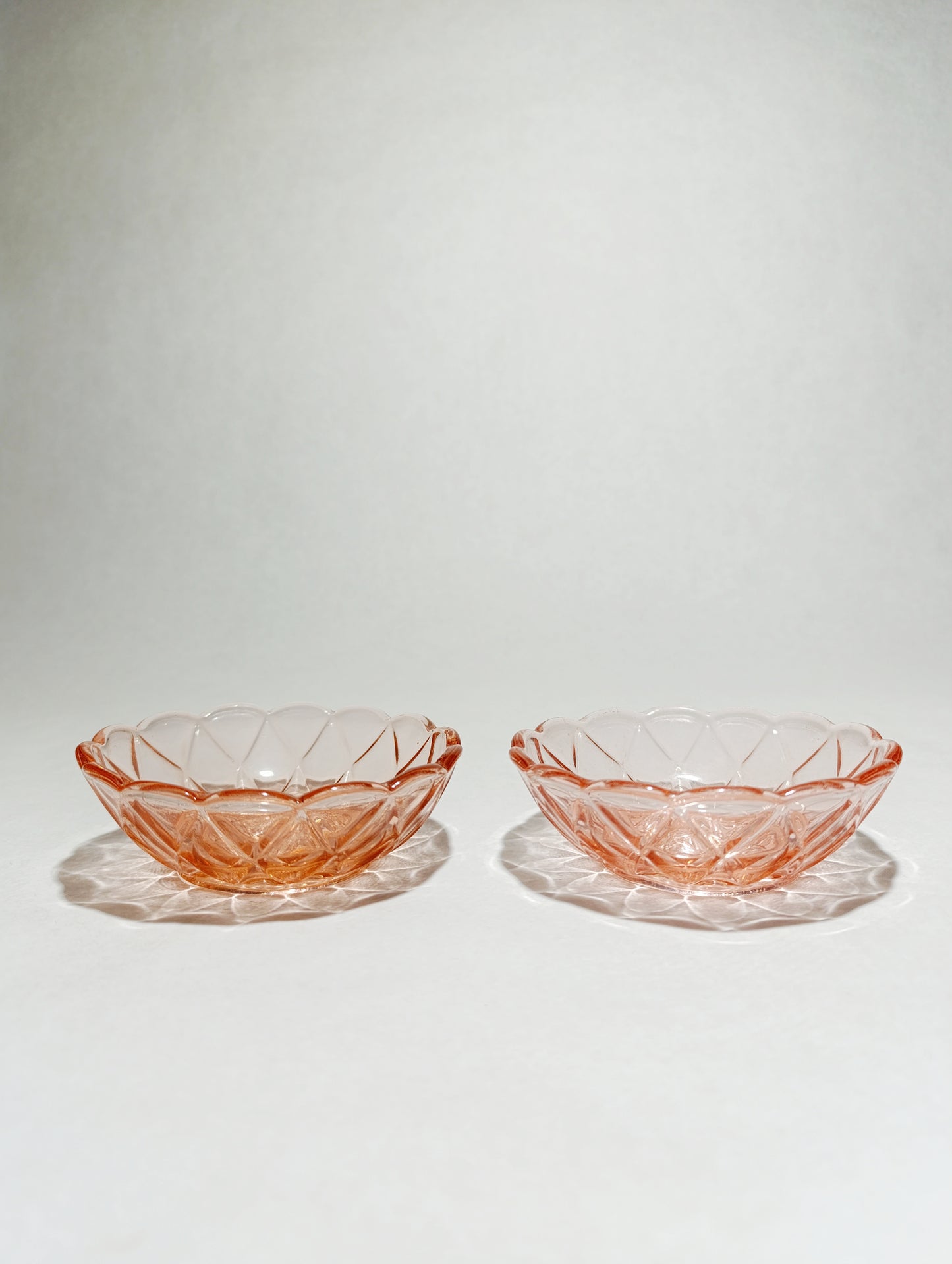 Bol Rosa de Cristal (2 piezas)