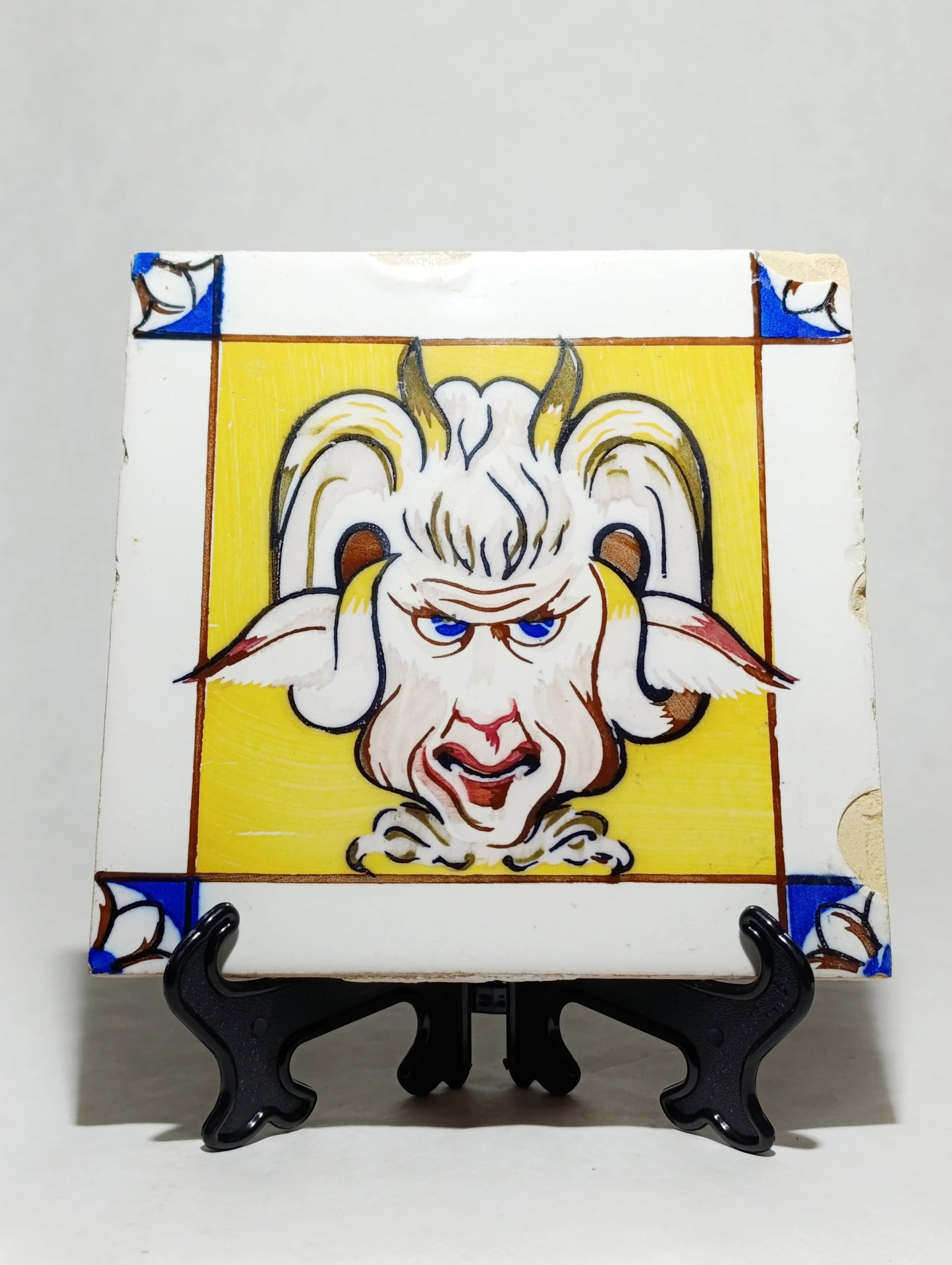 Azulejo con Diseño de Cabra | Principios del s.XX