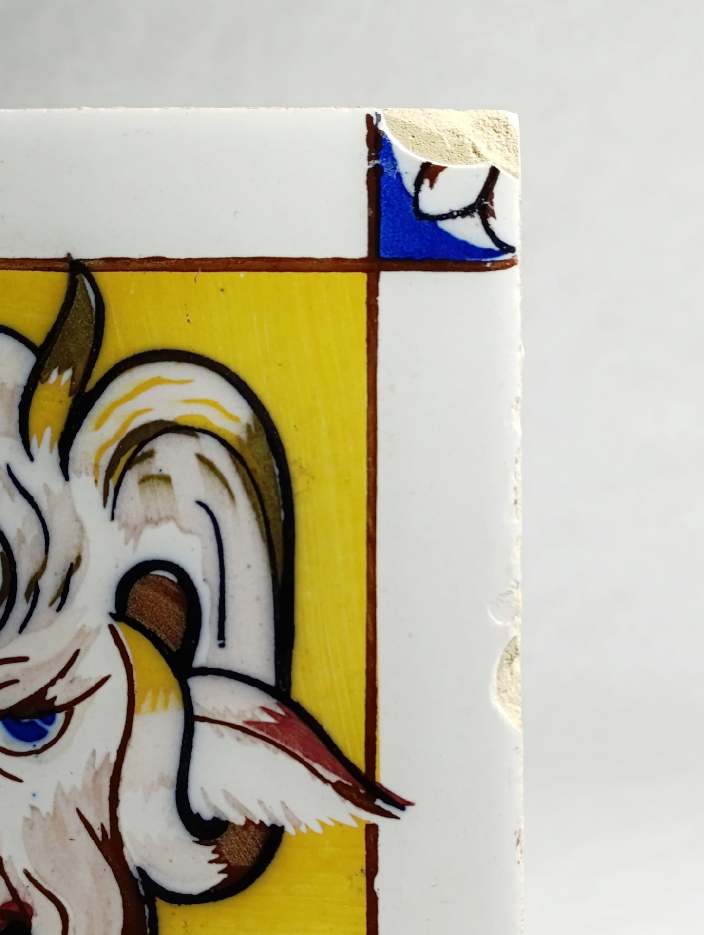 Azulejo con Diseño de Cabra | Principios del s.XX