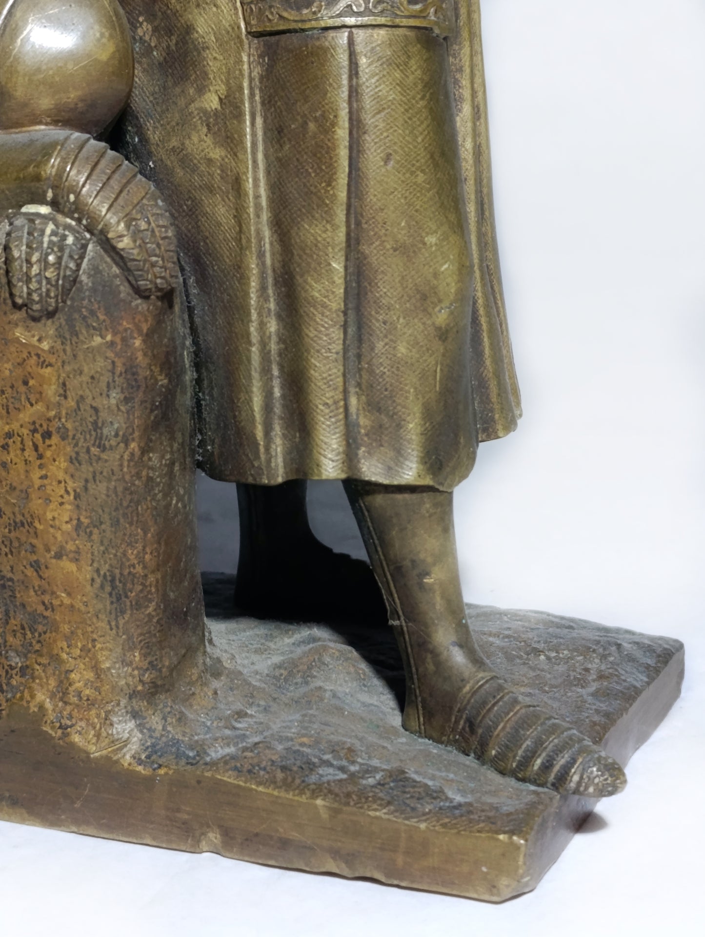 Escultura de Juana de Arco en Bronce