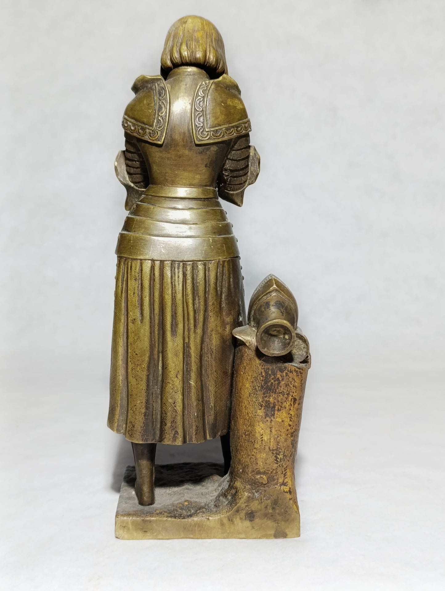 Escultura de Juana de Arco en Bronce
