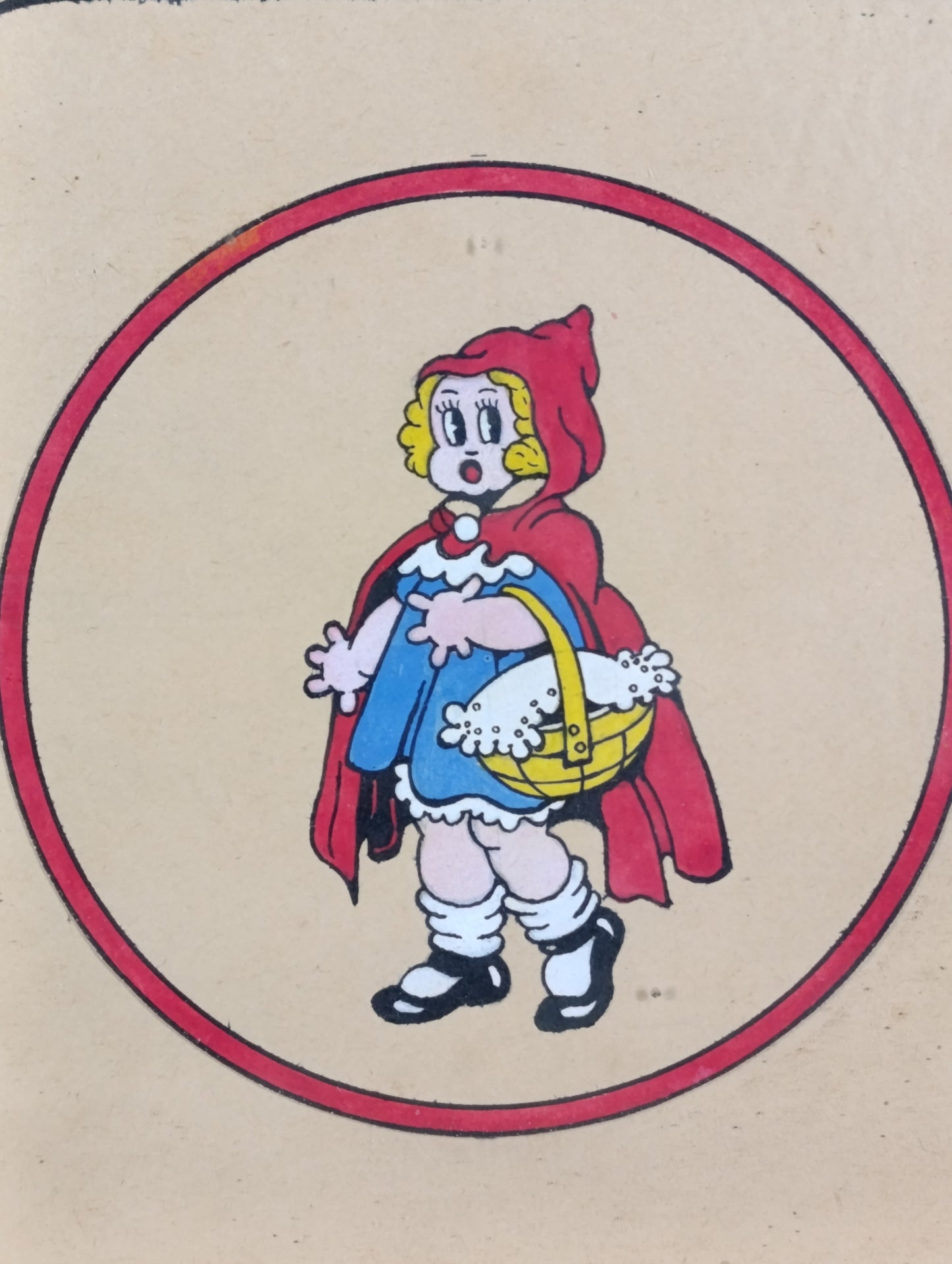 Parchís pintado a mano - Años 40
