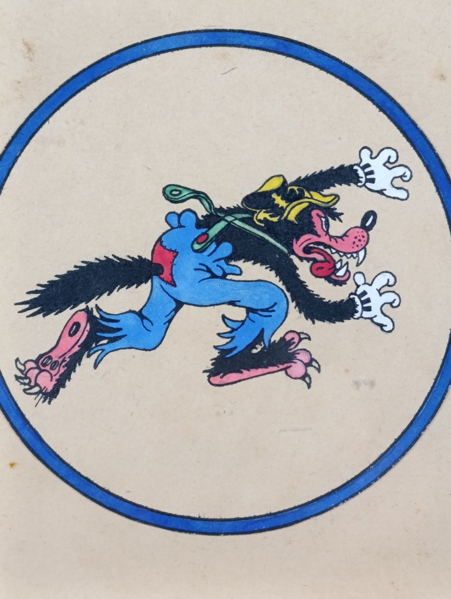 Parchís pintado a mano - Años 40