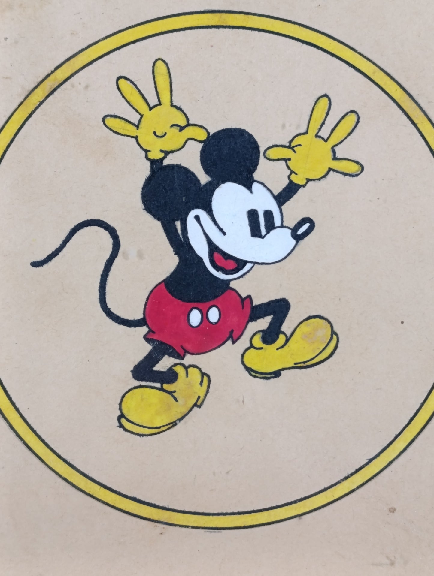 Parchís pintado a mano - Años 40