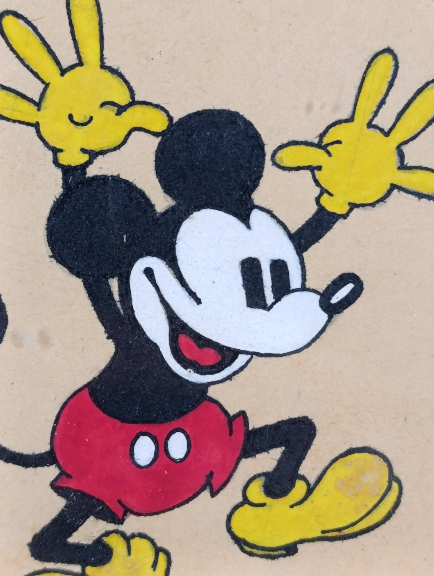 Parchís pintado a mano - Años 40