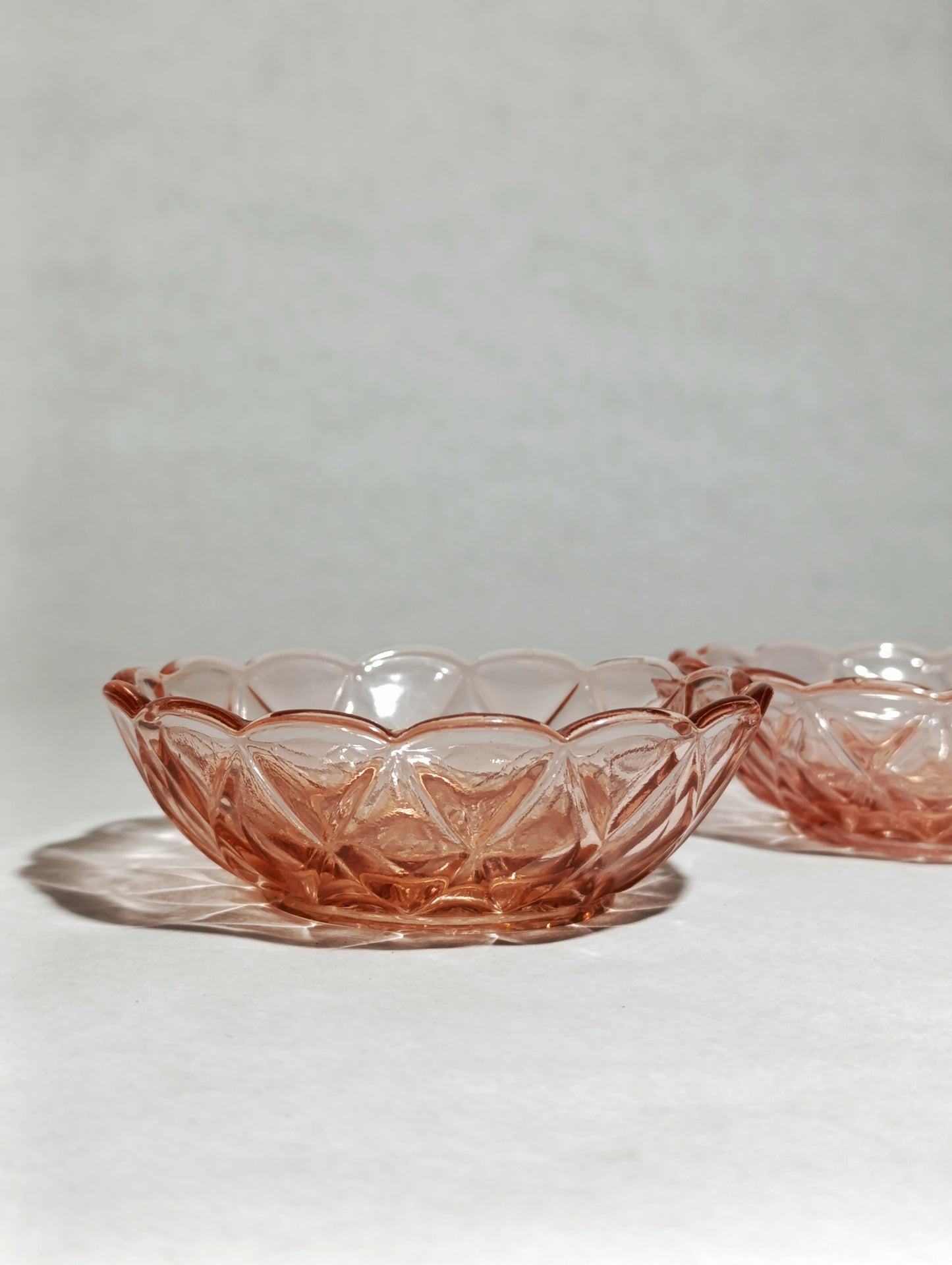 Bol Rosa de Cristal (2 piezas)