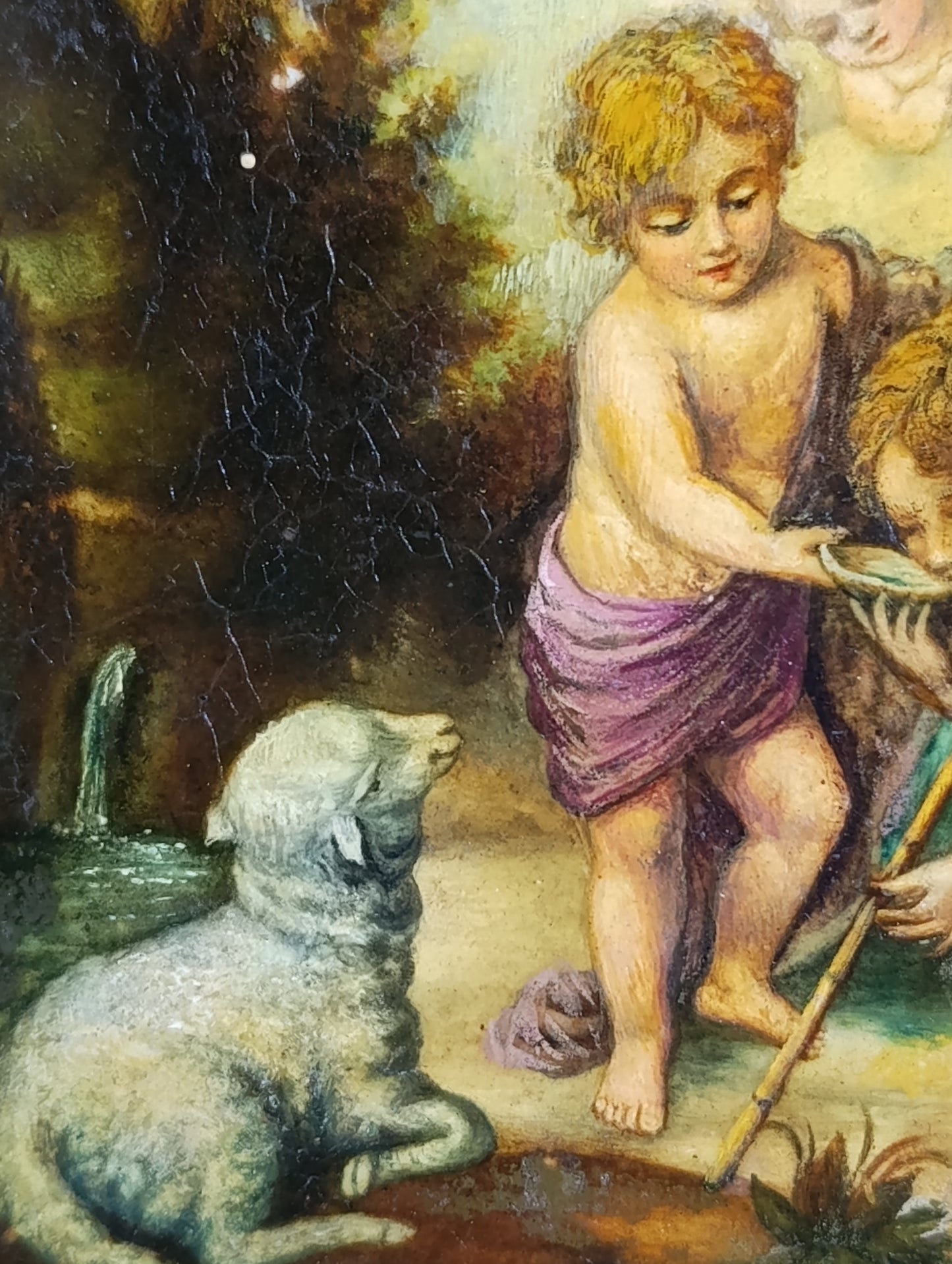 Óleo sobre Opalina