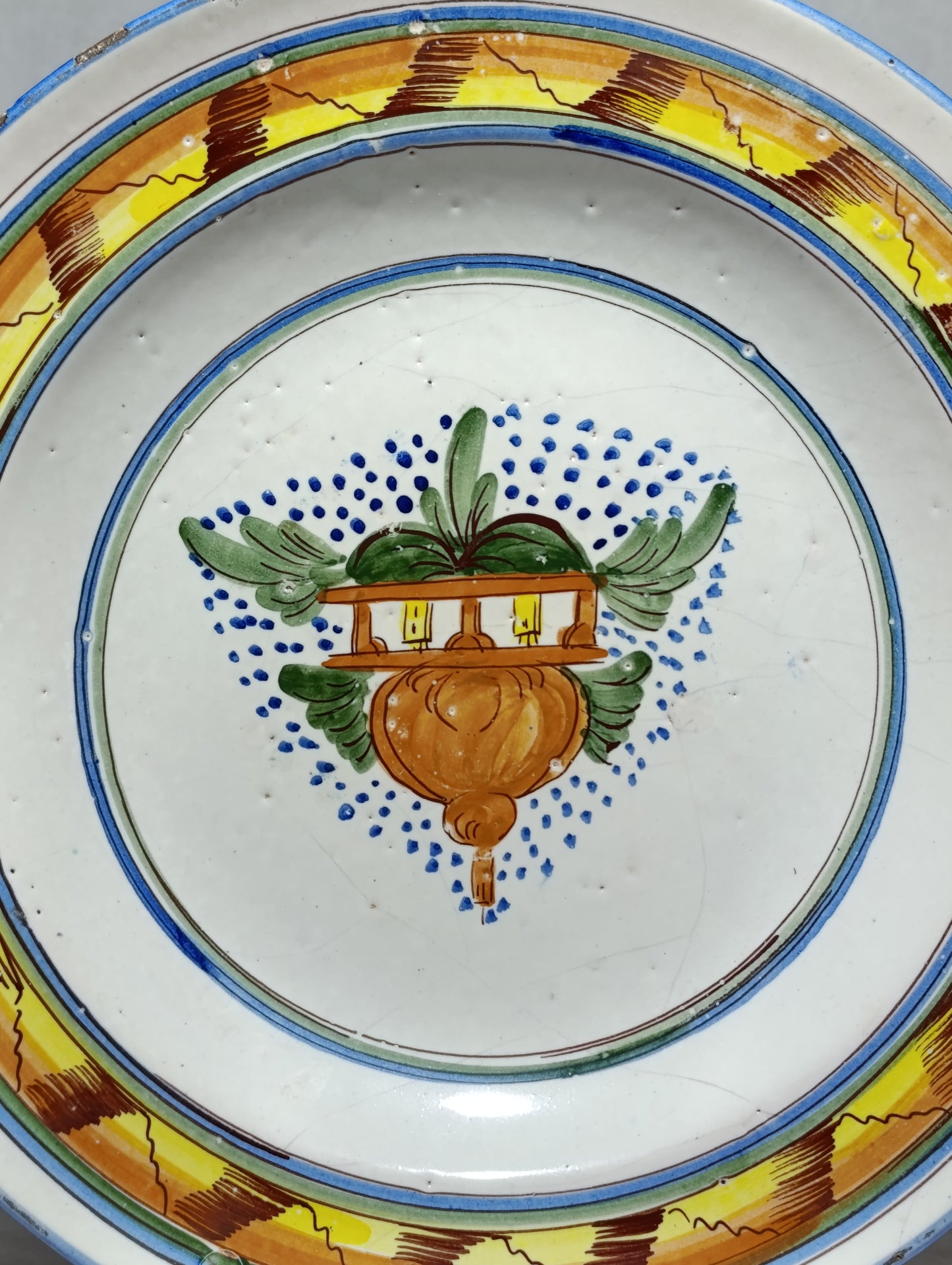 Plato Decorativo cerámica de Manises