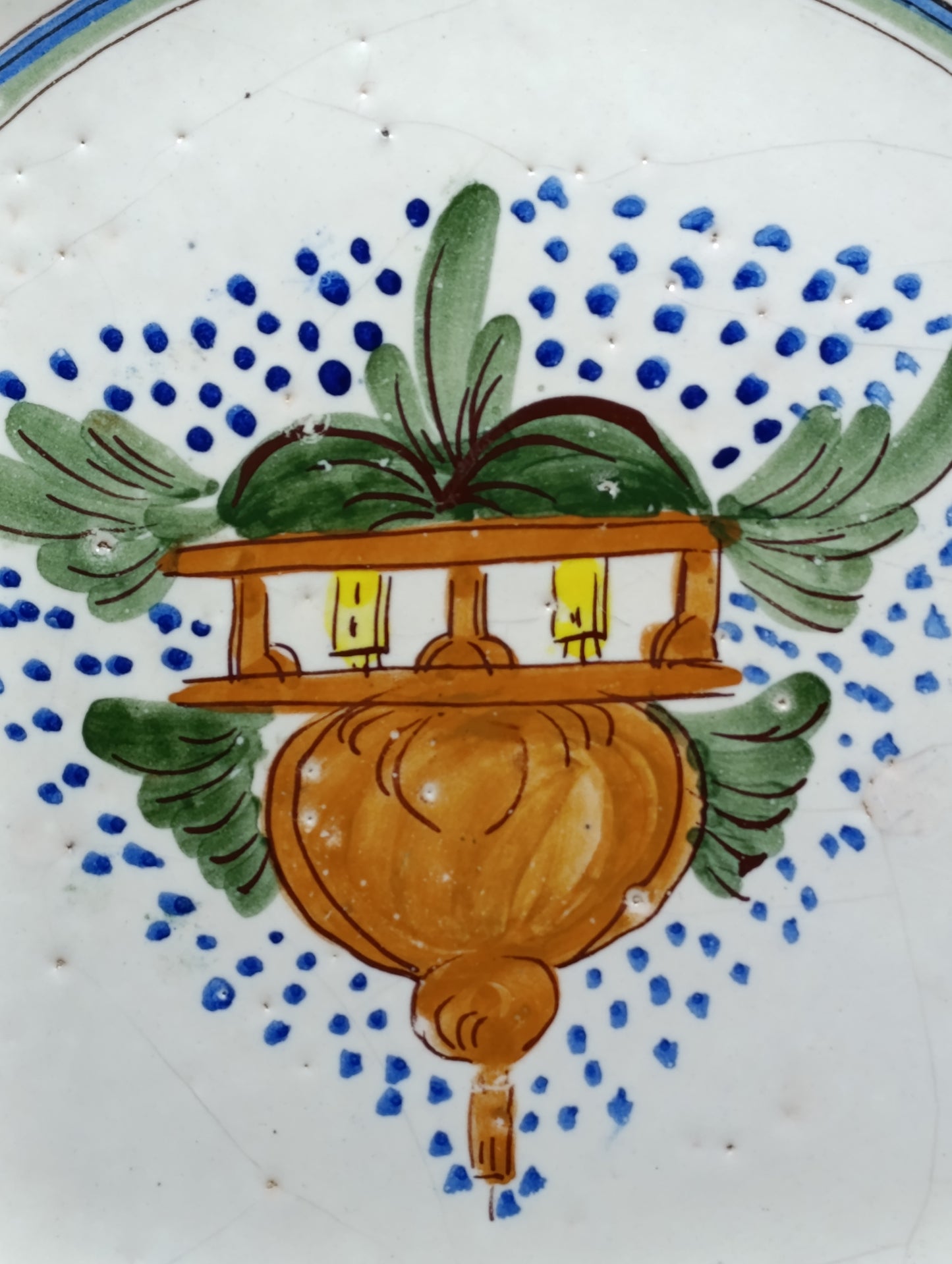 Plato Decorativo cerámica de Manises
