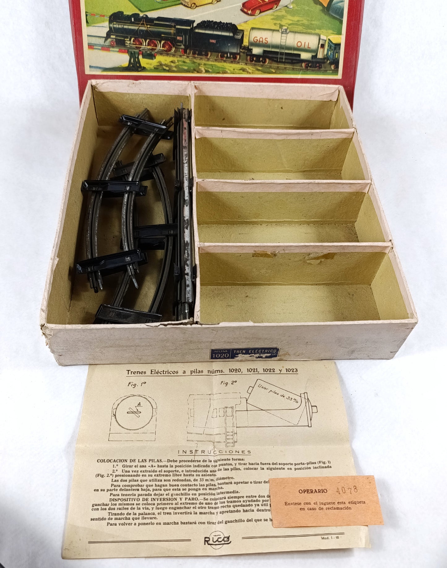 Tren de cuerda marca Rico