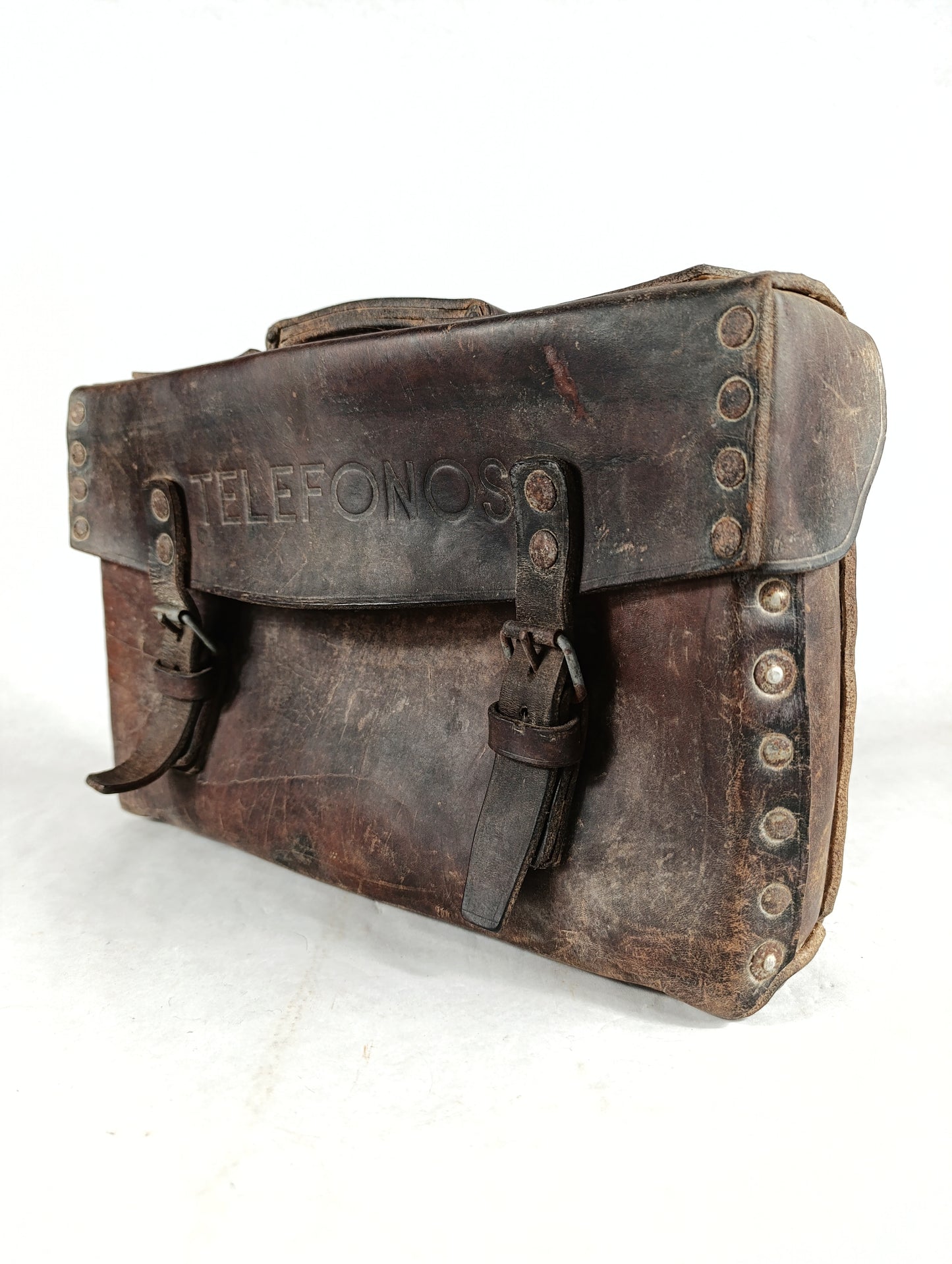 Maleta de Cuero "TELÉFONOS"