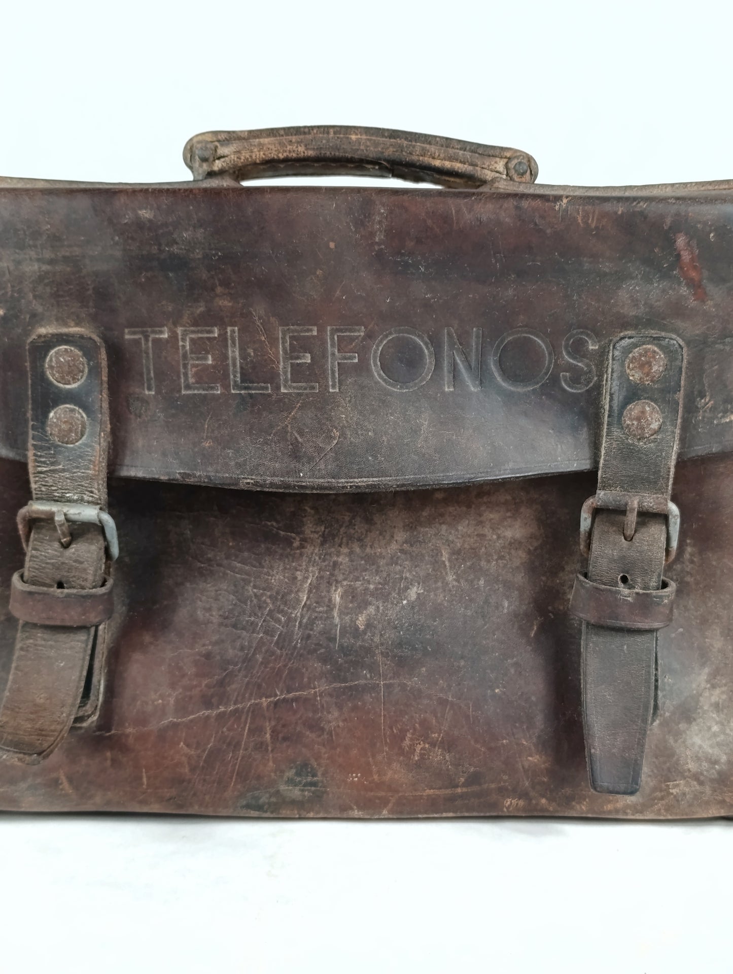 Maleta de Cuero "TELÉFONOS"