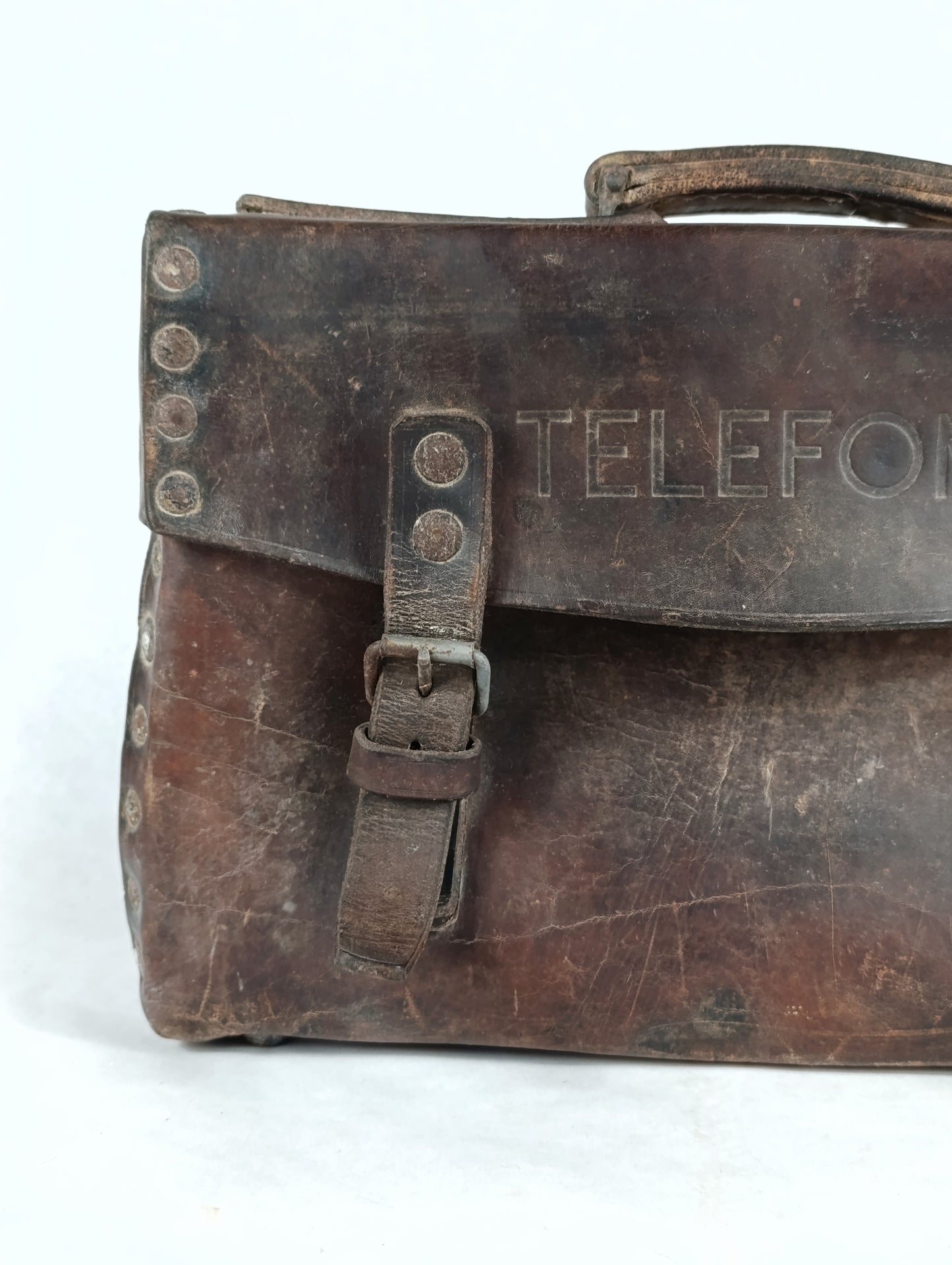 Maleta de Cuero "TELÉFONOS"