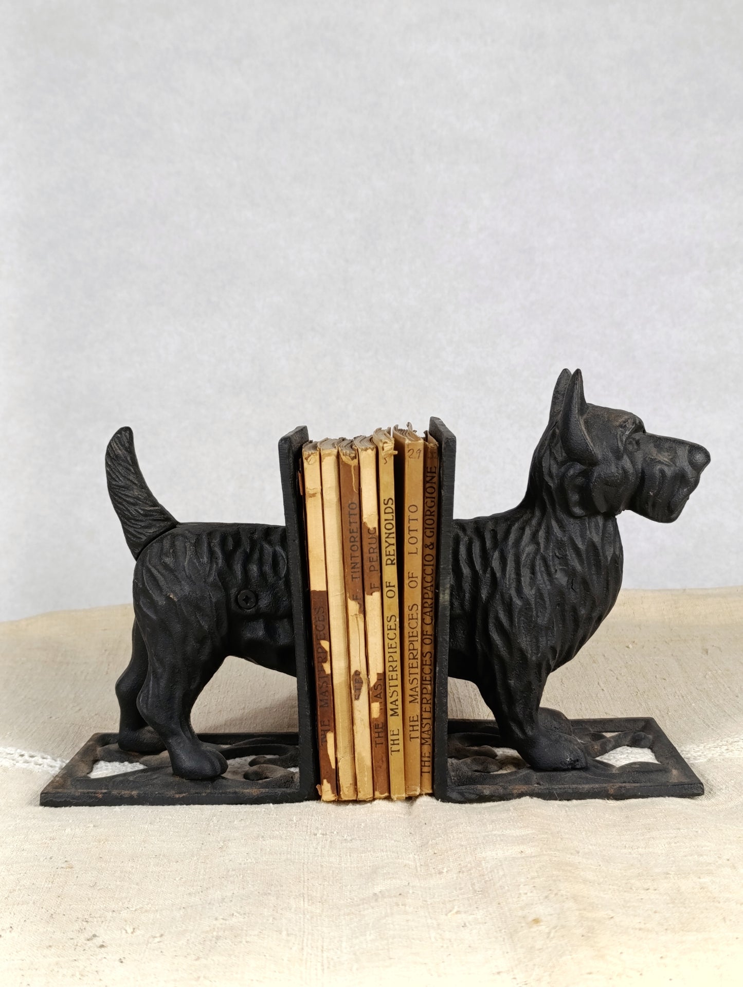 Sujeta-libros Schnauzer