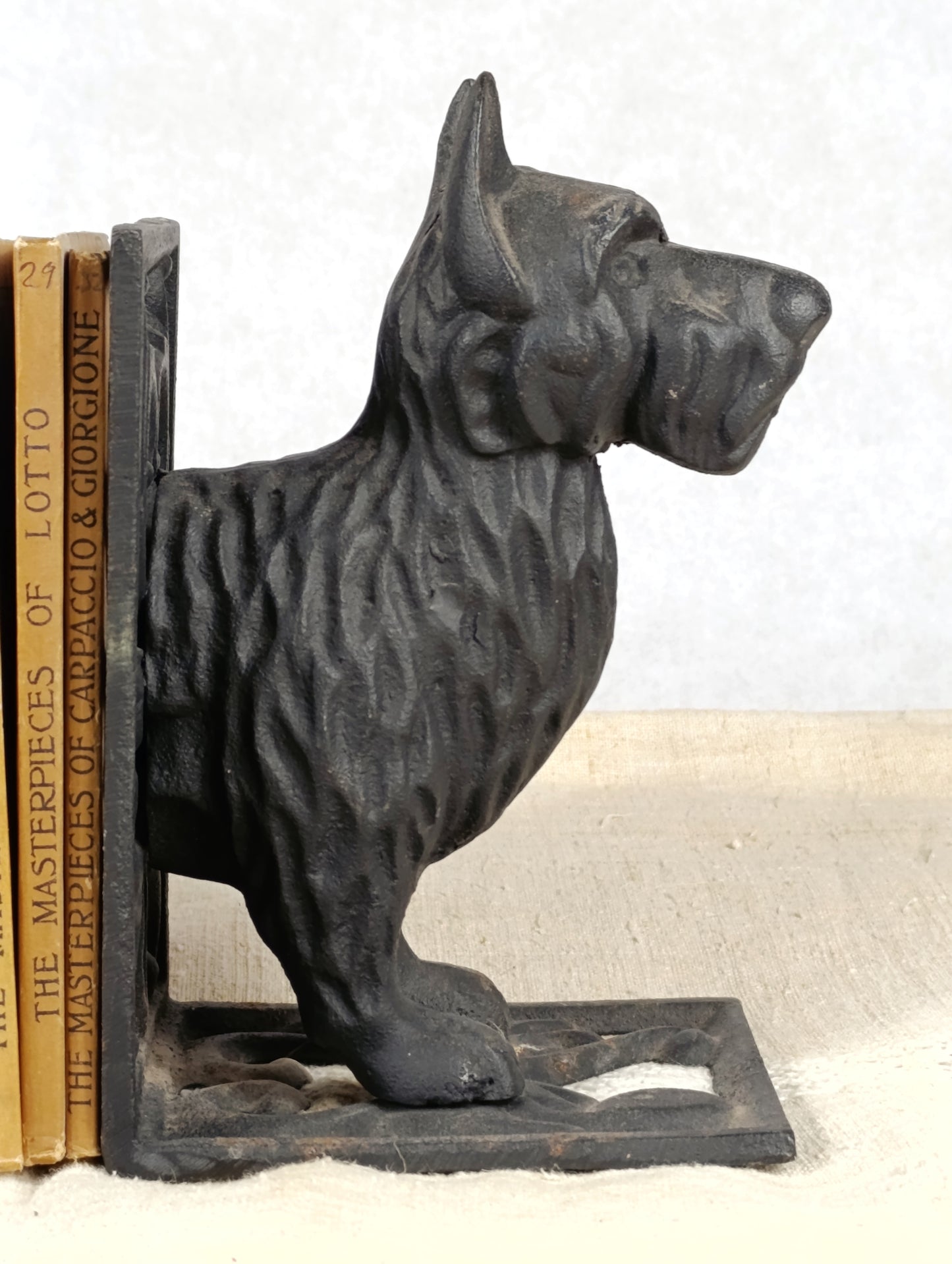 Sujeta-libros Schnauzer