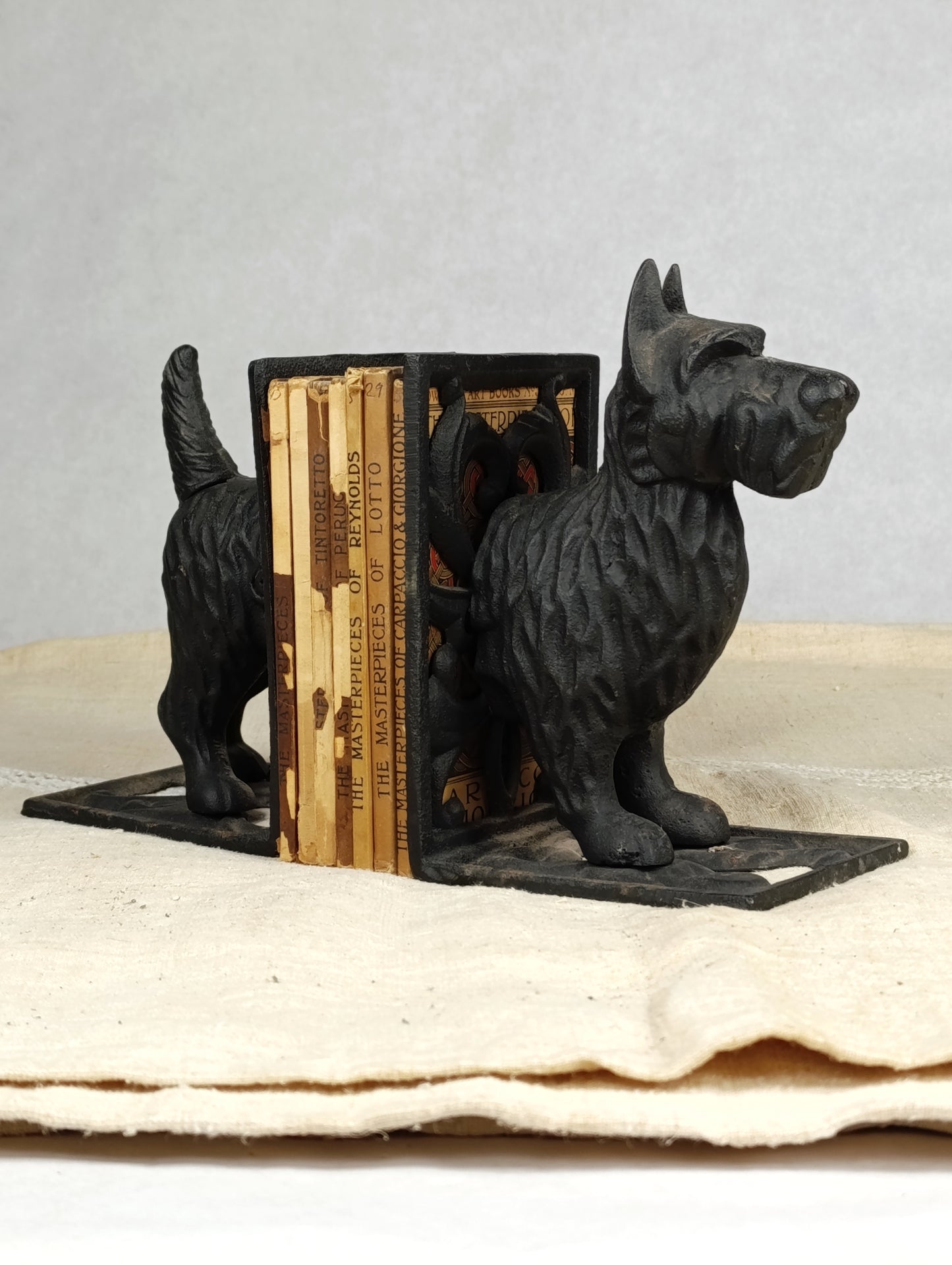 Sujeta-libros Schnauzer