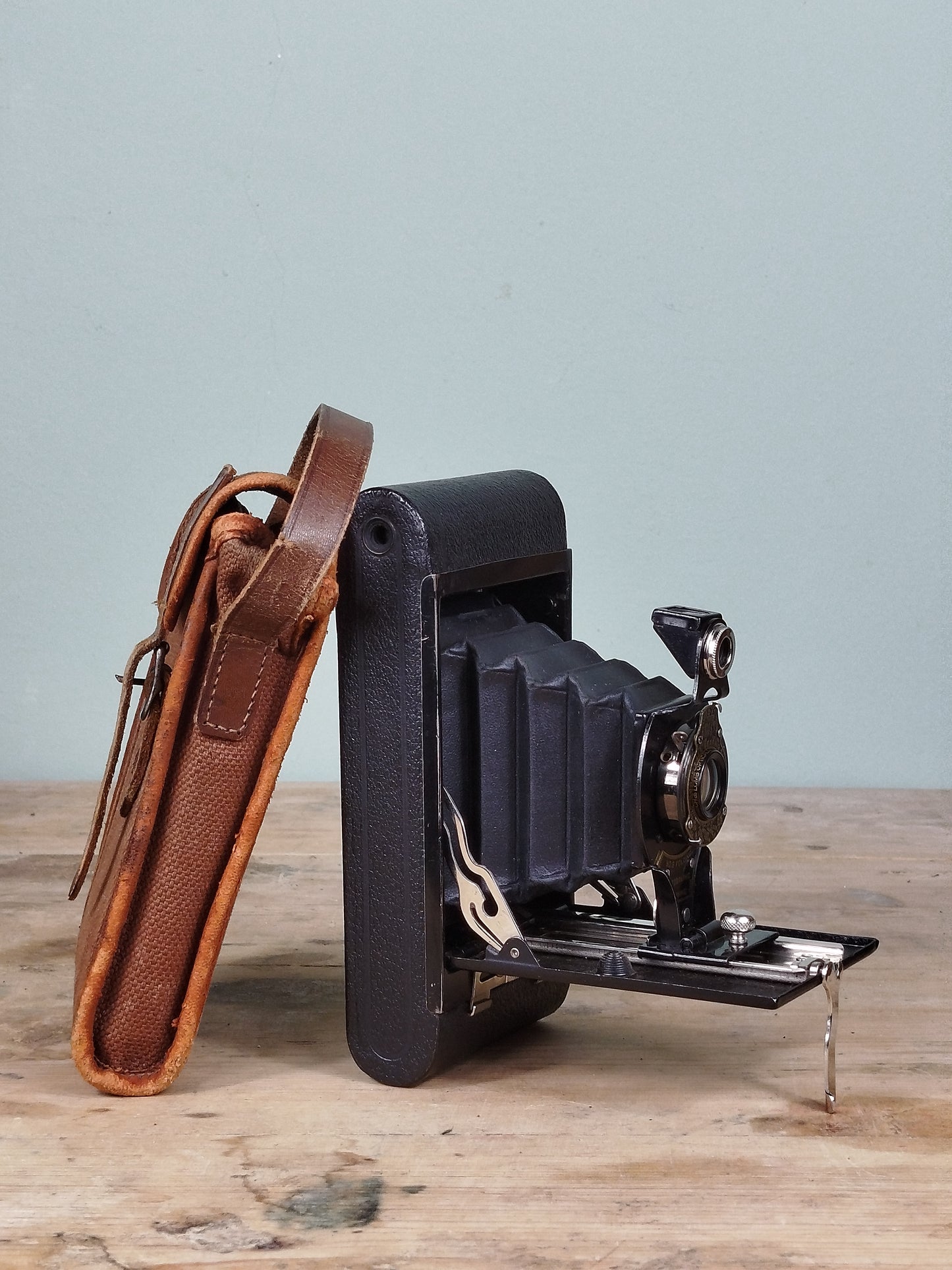 Kodak de fuelle Nº2 | Estado de museo con funda original