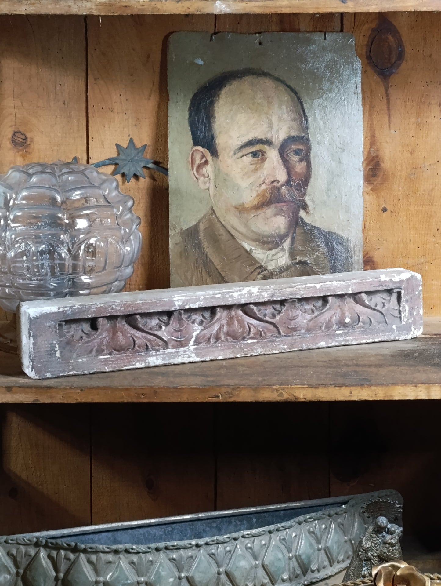 Molde n4. Pieza del siglo XIX para creación de molduras de marcos | Pieza difícil de encontrar
