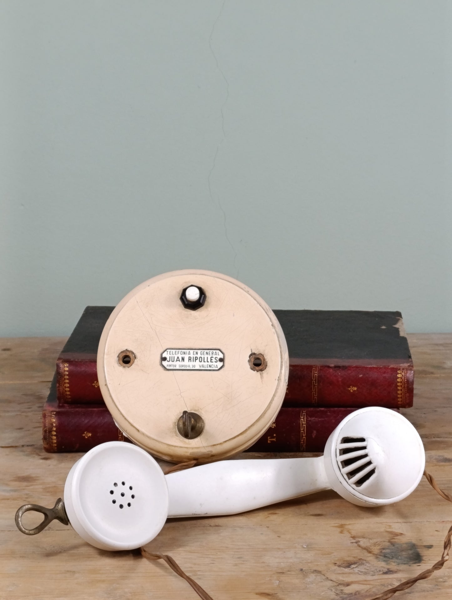 Teléfono interfono años 40