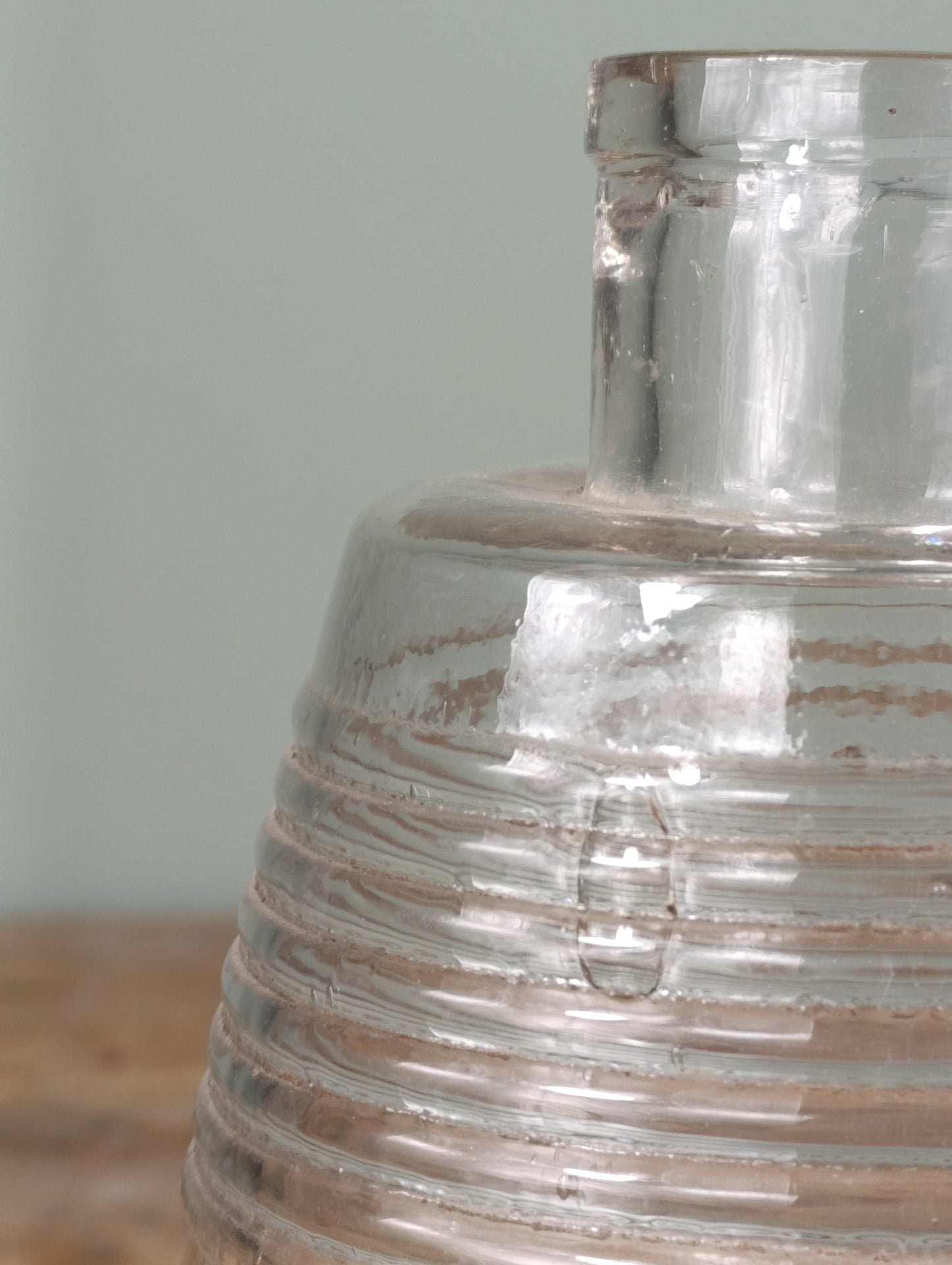 Botella de Vidrio Antigua para Colonia a Granel - Años 20/30