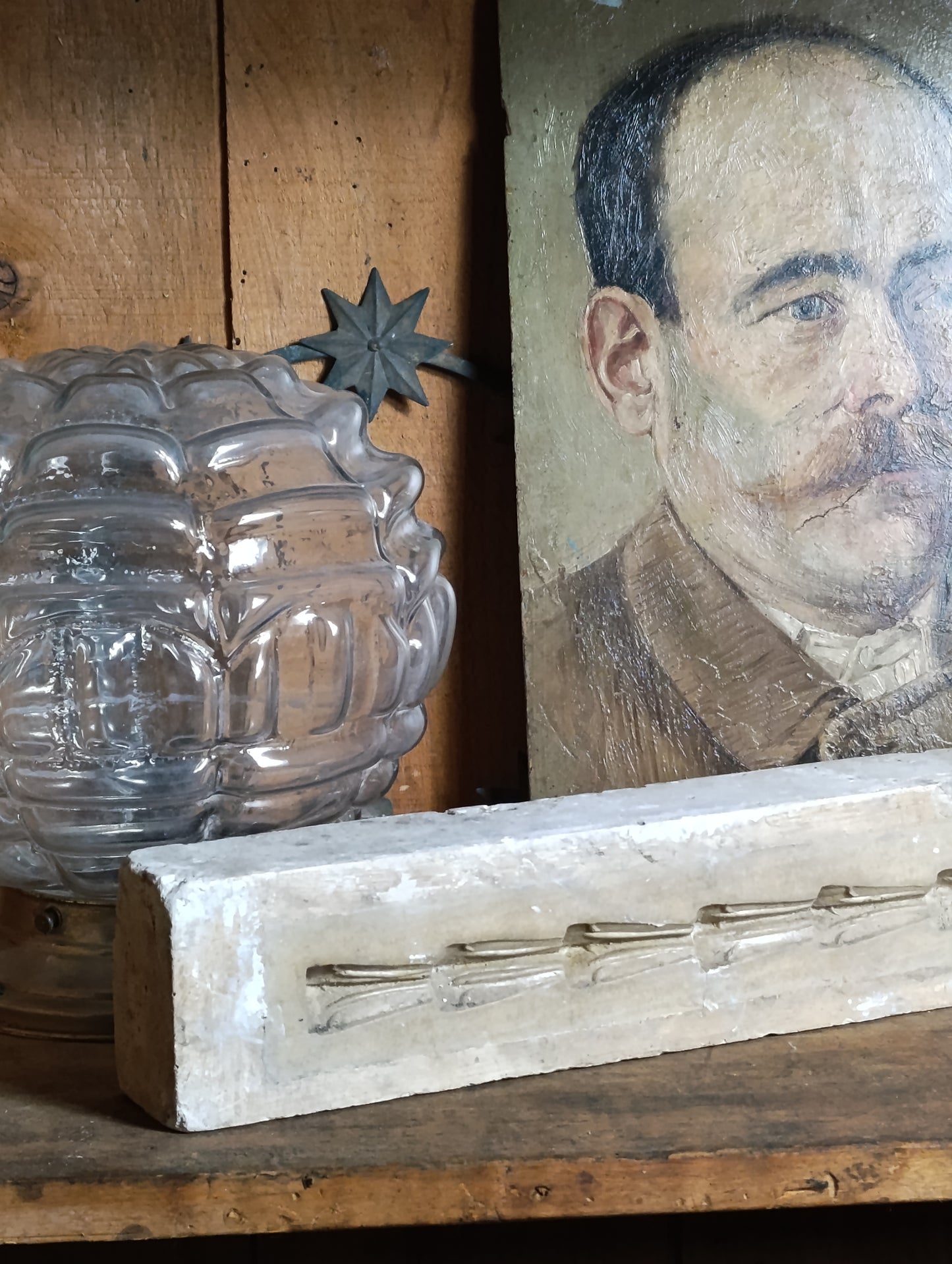 Molde n3. Pieza del siglo XIX para creación de molduras de marcos | Pieza difícil de encontrar