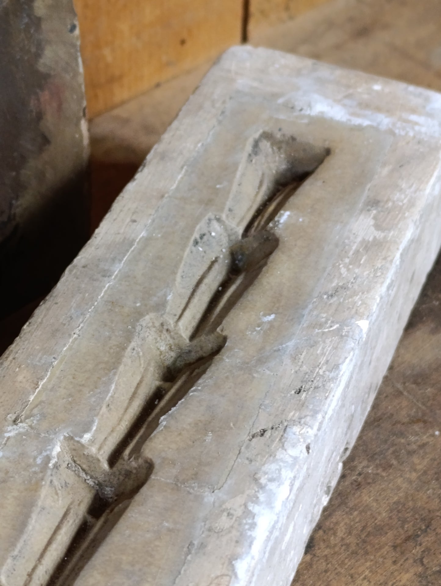 Molde n3. Pieza del siglo XIX para creación de molduras de marcos | Pieza difícil de encontrar