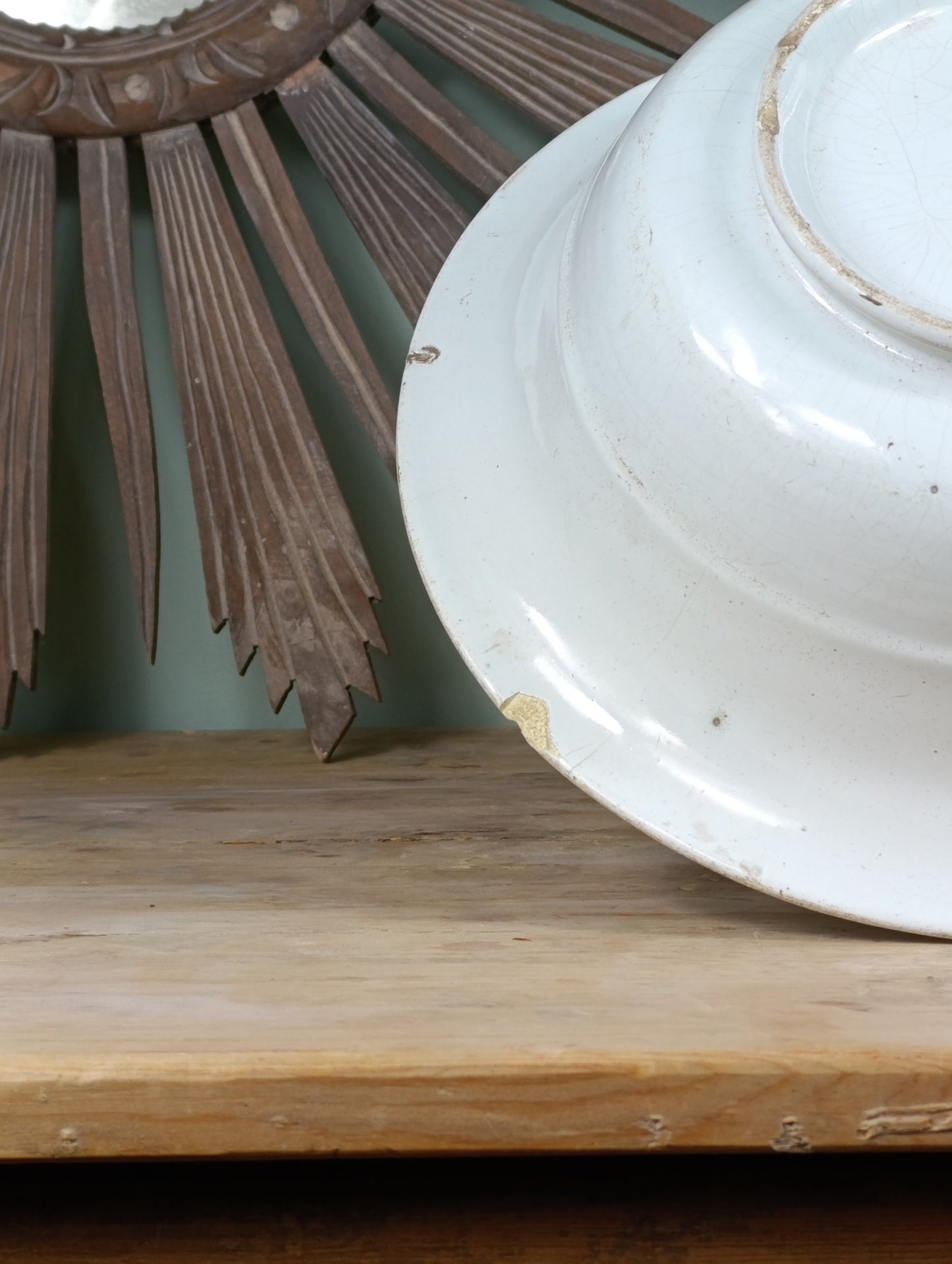 Lebrillo de Cerámica Esmaltada de Manises