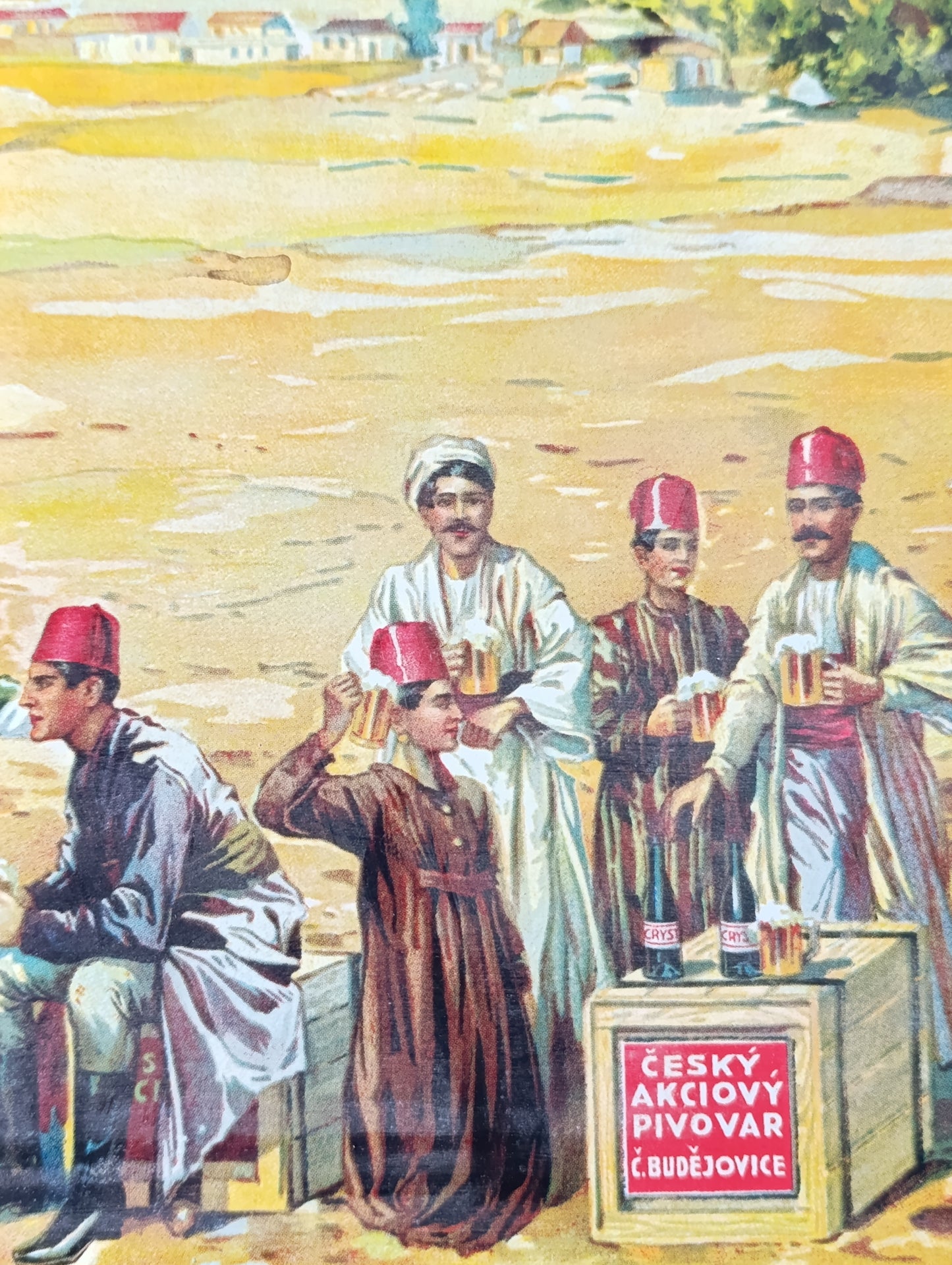 Cartel Original de Cerveza BUDWEISER
