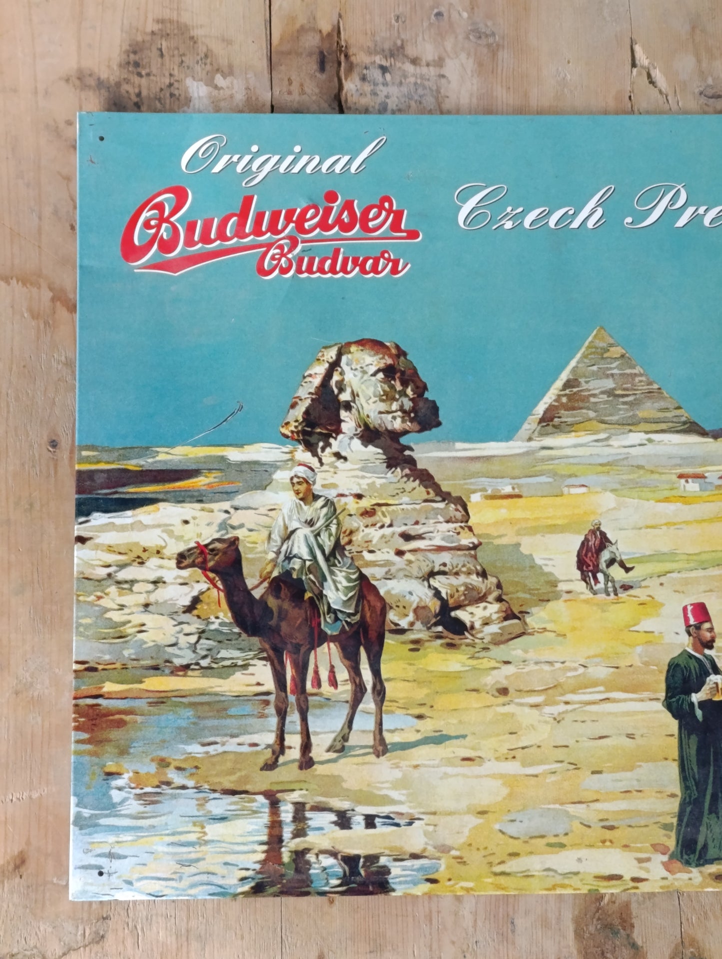 Cartel Original de Cerveza BUDWEISER