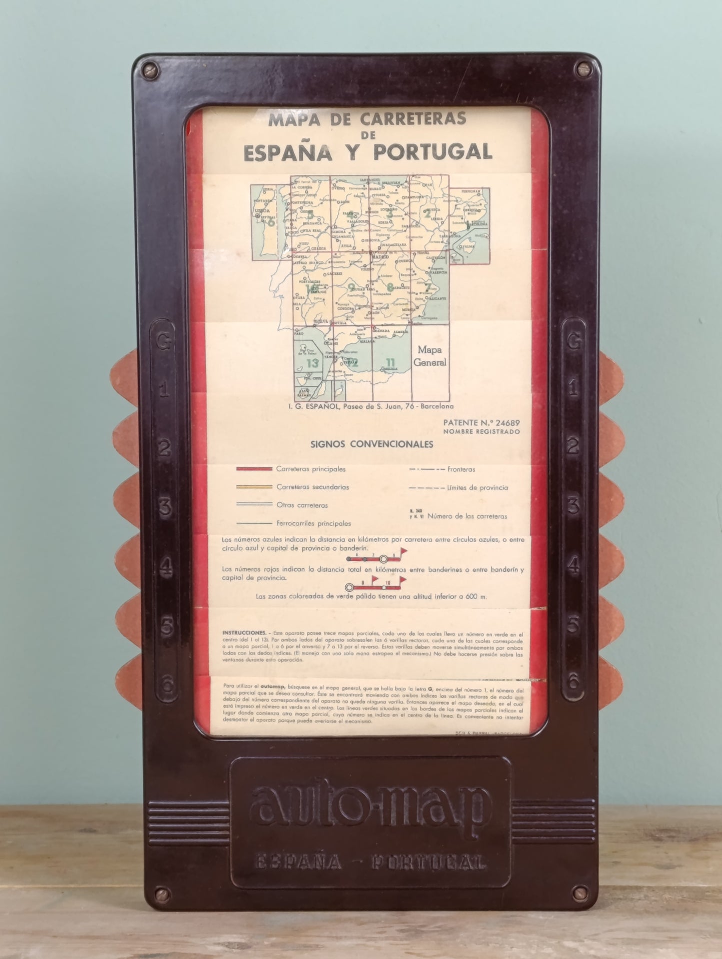 Auto-Map España-Portugal | Años 30