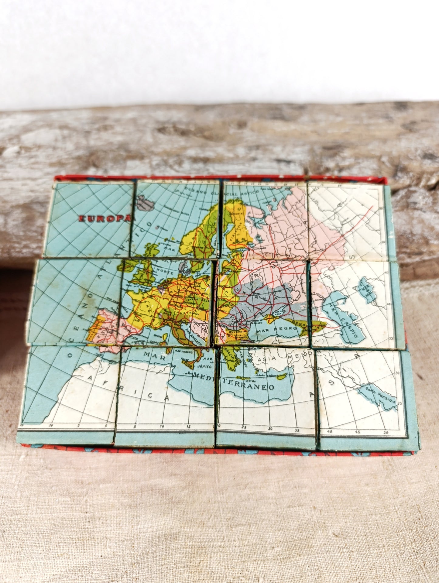 Juego Rompecabezas con Mapas del Mundo