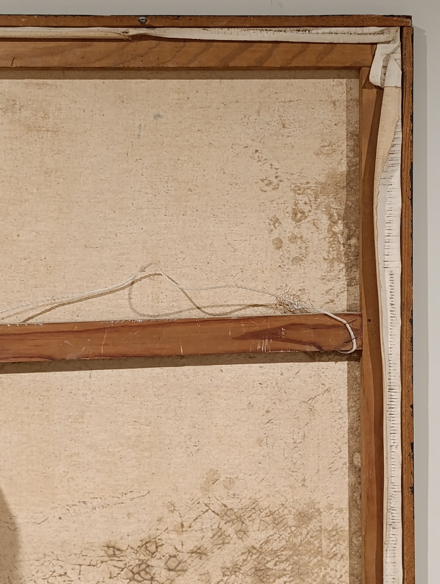 Óleo sobre lienzo del Autor francés J. Besnard | Arte Vintage coleccionable