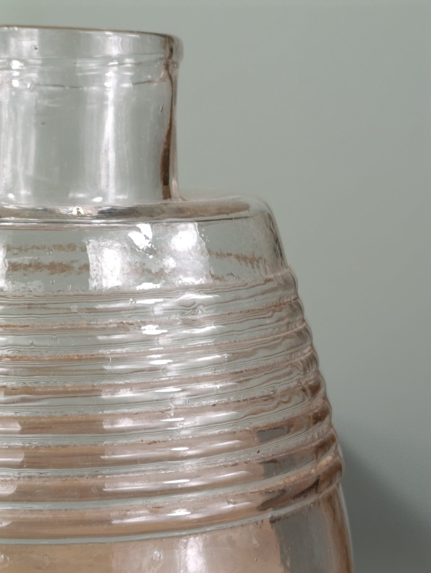 Botella de Vidrio Antigua para Colonia a Granel - Años 20/30