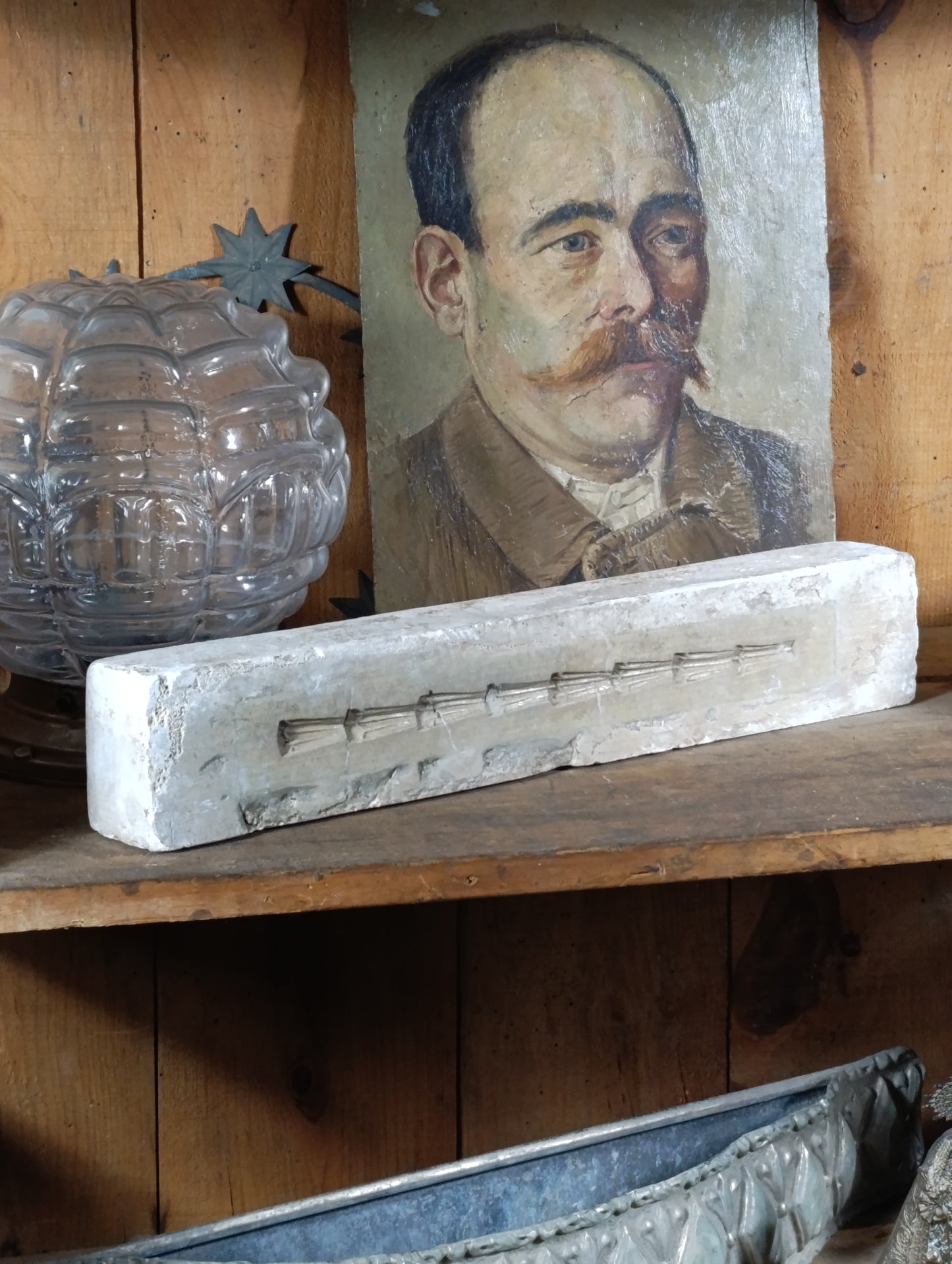 Molde n1. Pieza del siglo XIX para creación de molduras de marcos | Pieza difícil de encontrar