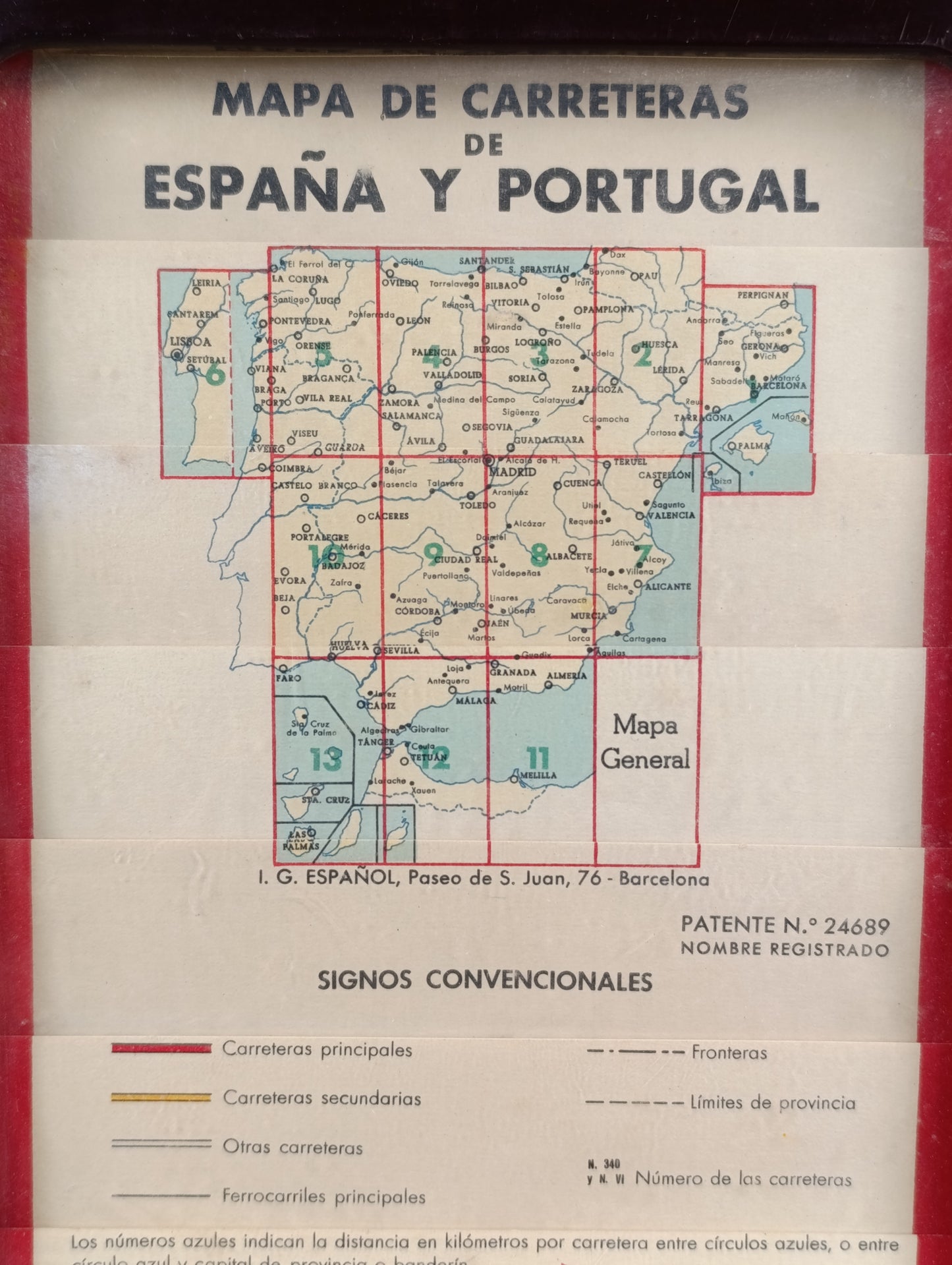 Auto-Map España-Portugal | Años 30