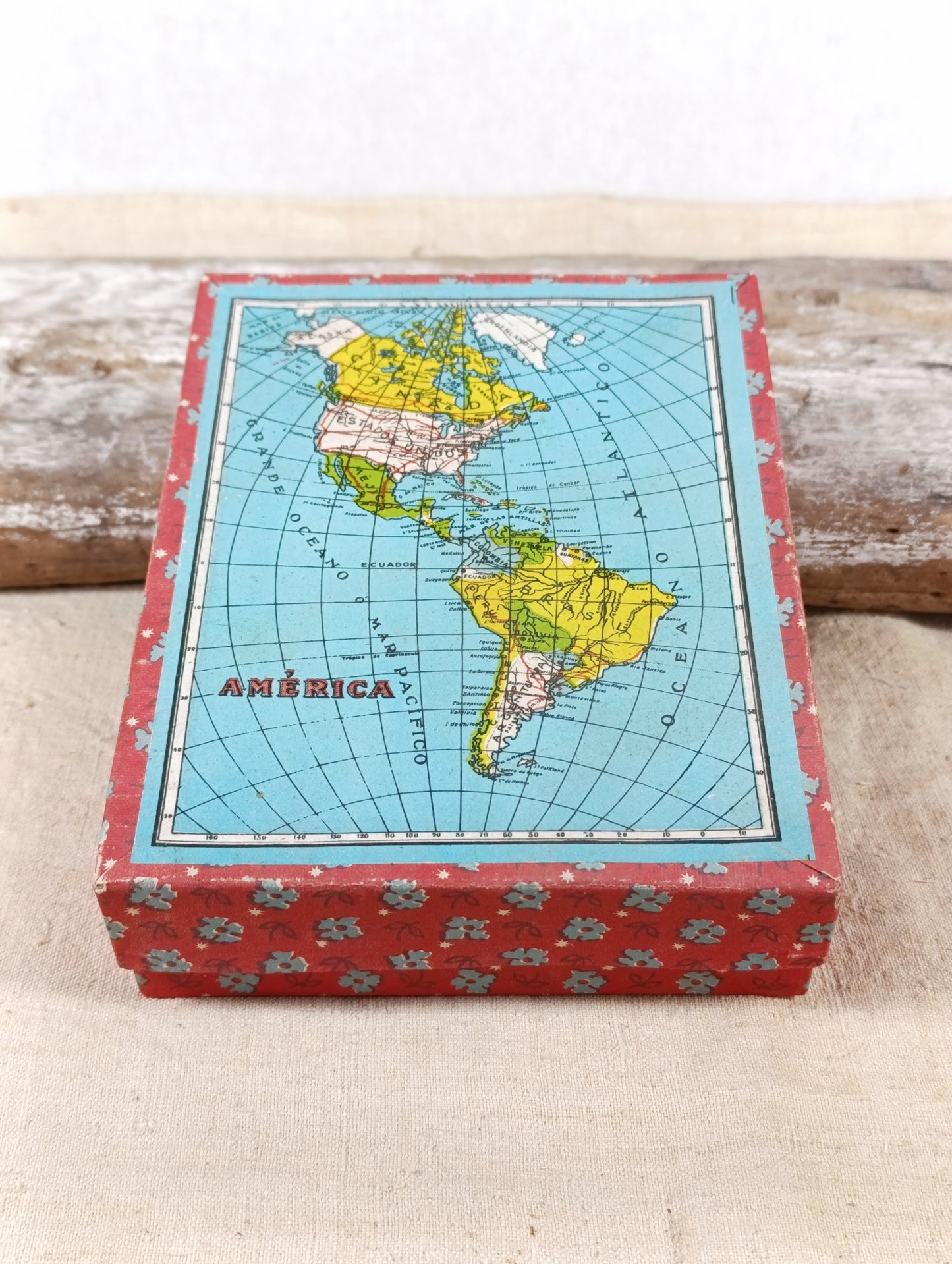 Juego Rompecabezas con Mapas del Mundo