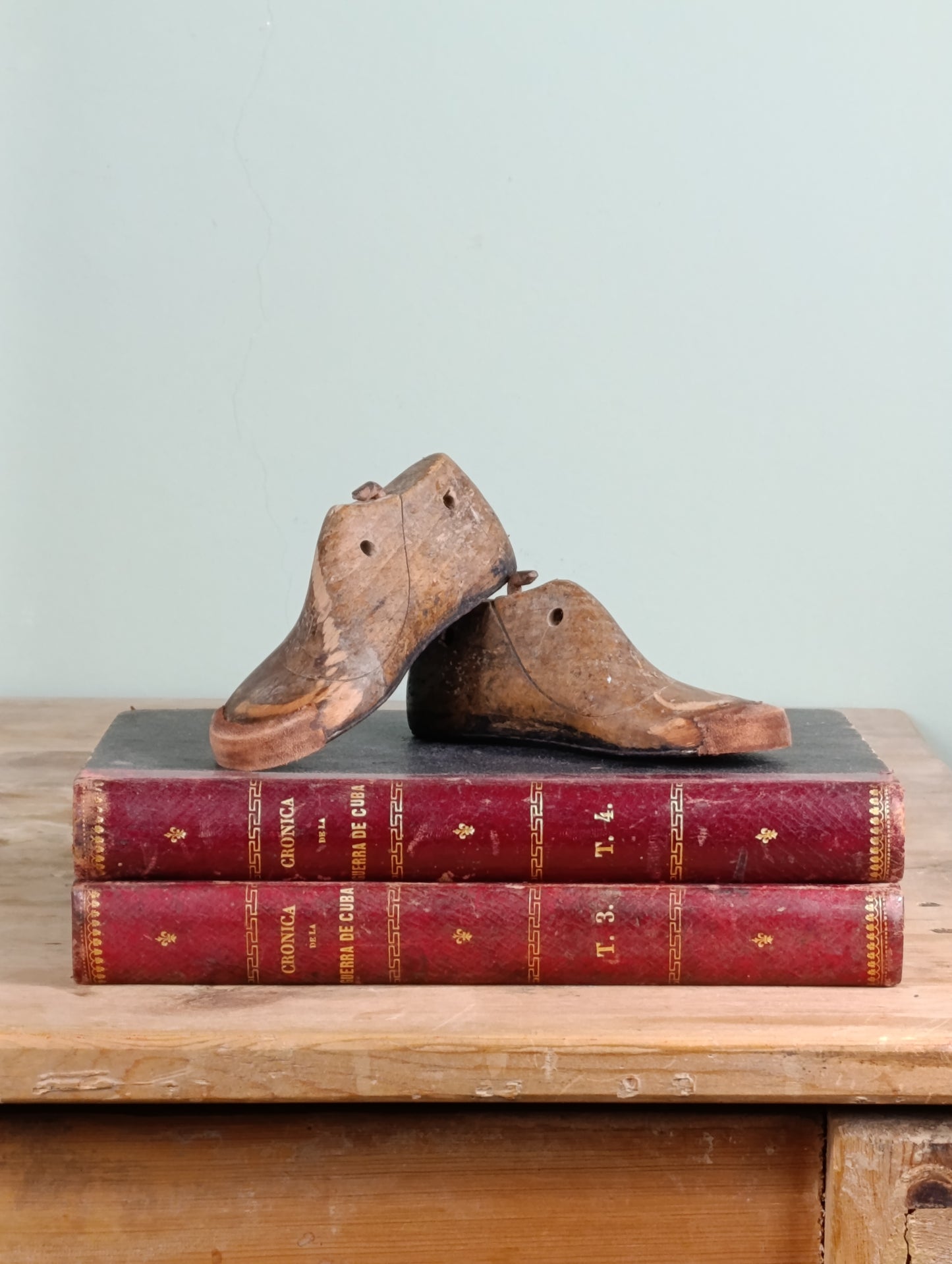 Pareja de Hormas de Zapatos de Niño N° 20 - Principios Siglo XX