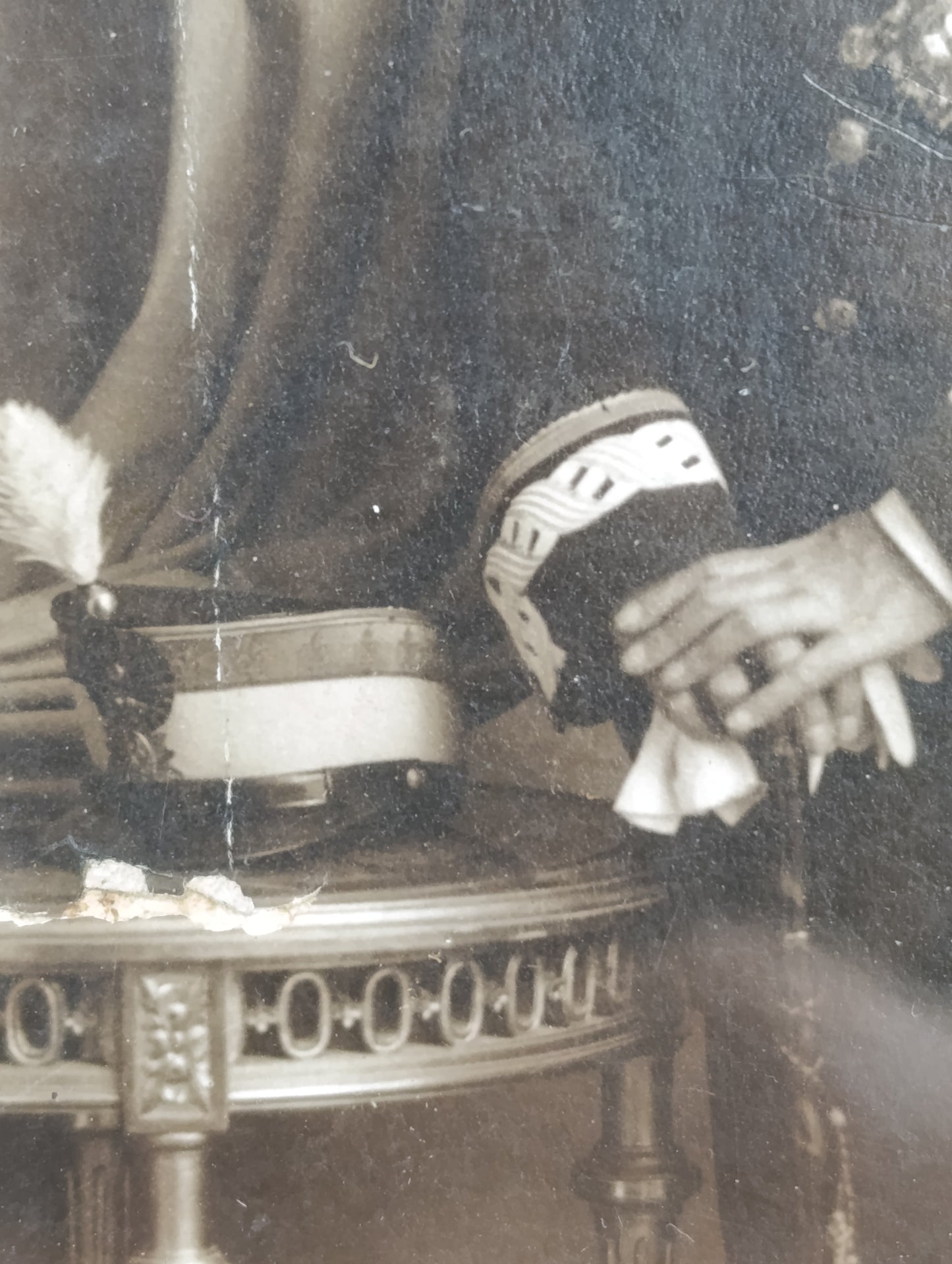 Fotografía original de inspector médico alfonsino.