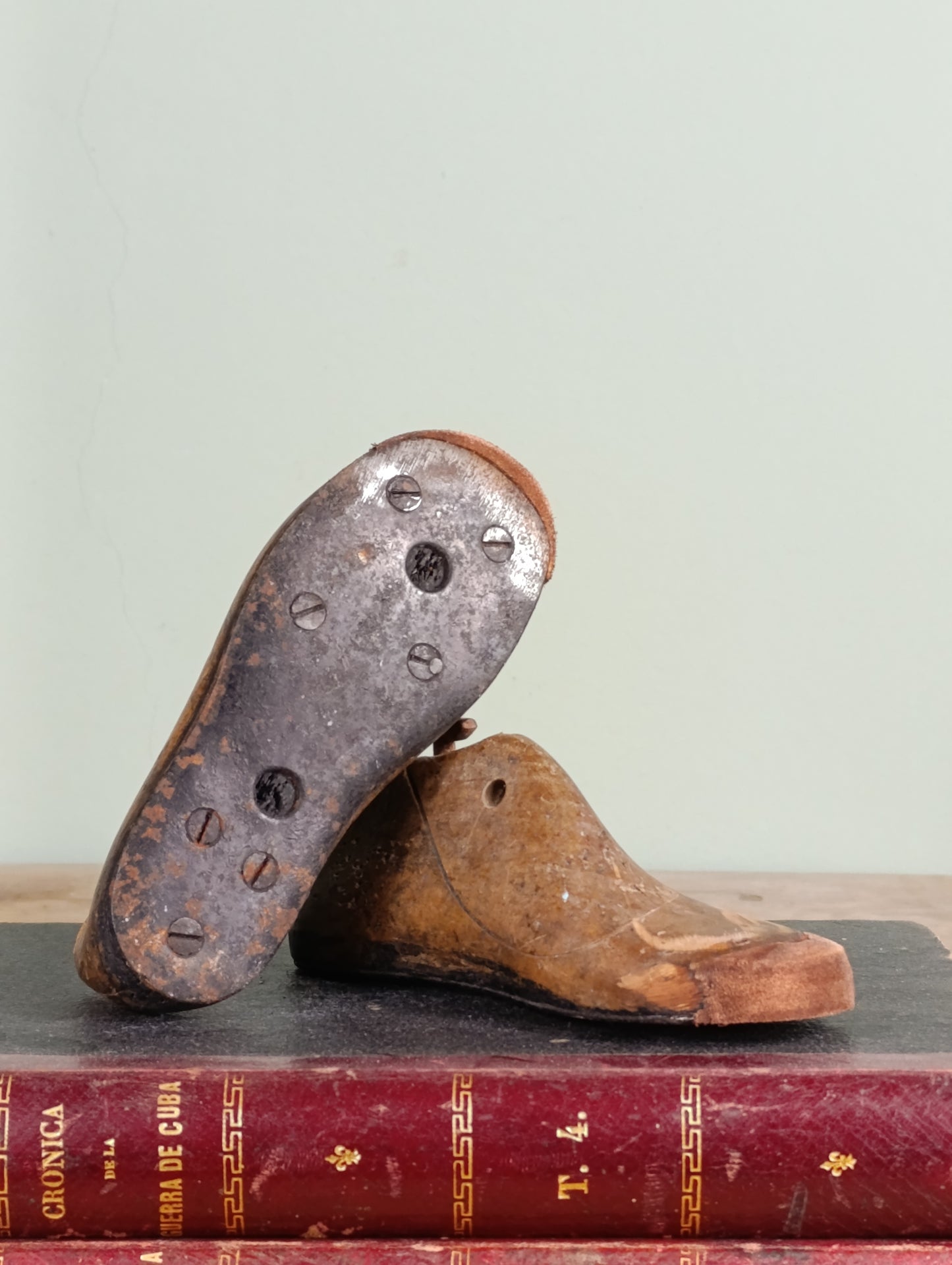 Pareja de Hormas de Zapatos de Niño N° 20 - Principios Siglo XX