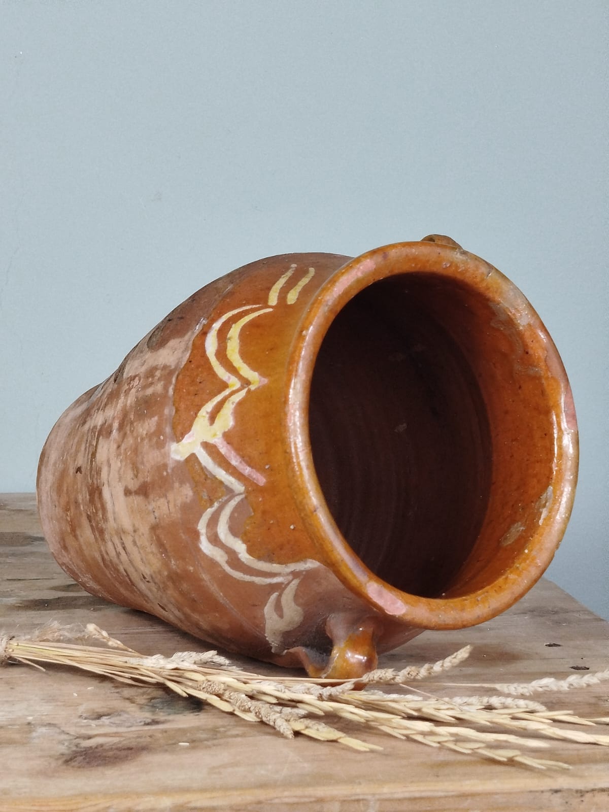 Orza mielera tradicional | Barro cocido | Principios siglo XX