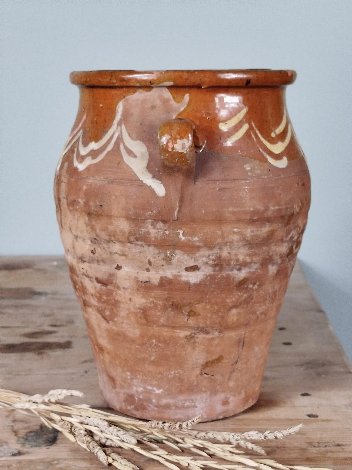 Orza mielera tradicional | Barro cocido | Principios siglo XX