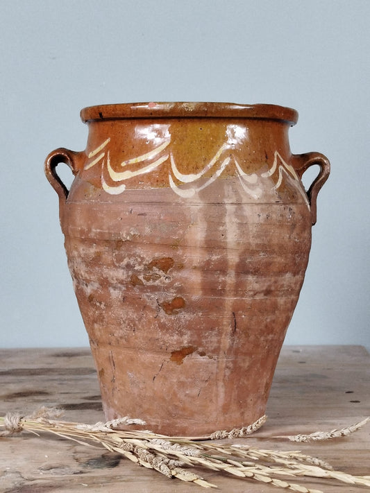 Orza mielera tradicional | Barro cocido | Principios siglo XX