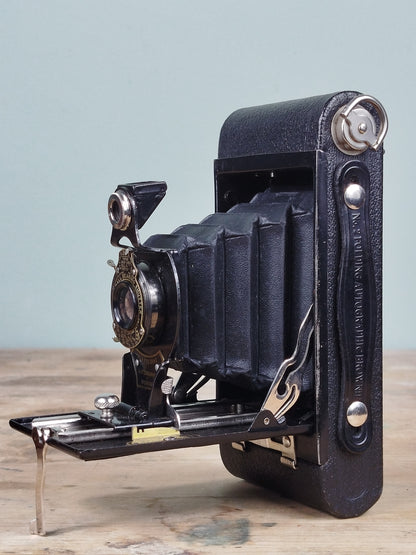 Kodak de fuelle Nº2 | Estado de museo con funda original