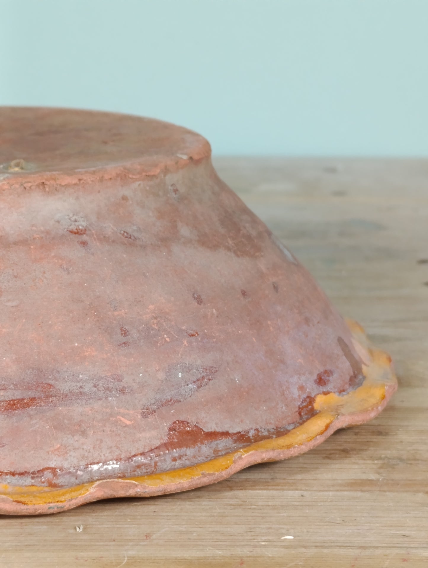 Lebrillo de barro esmaltado | Alfarería granadina
