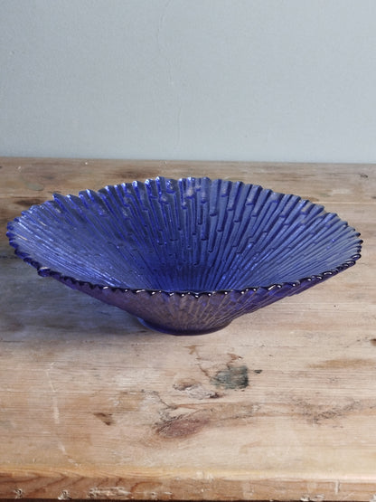 Bol de Cristal Azul