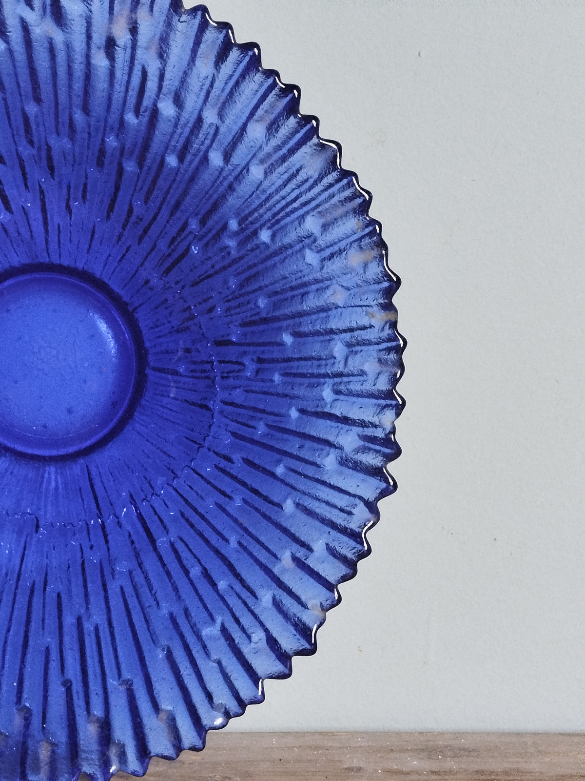Bol de Cristal Azul